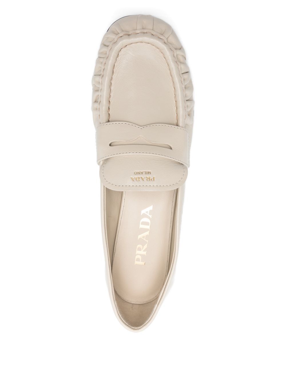 Prada LEATHER LOAFERS Size US 6 / IT 36 - 2 Thumbnail