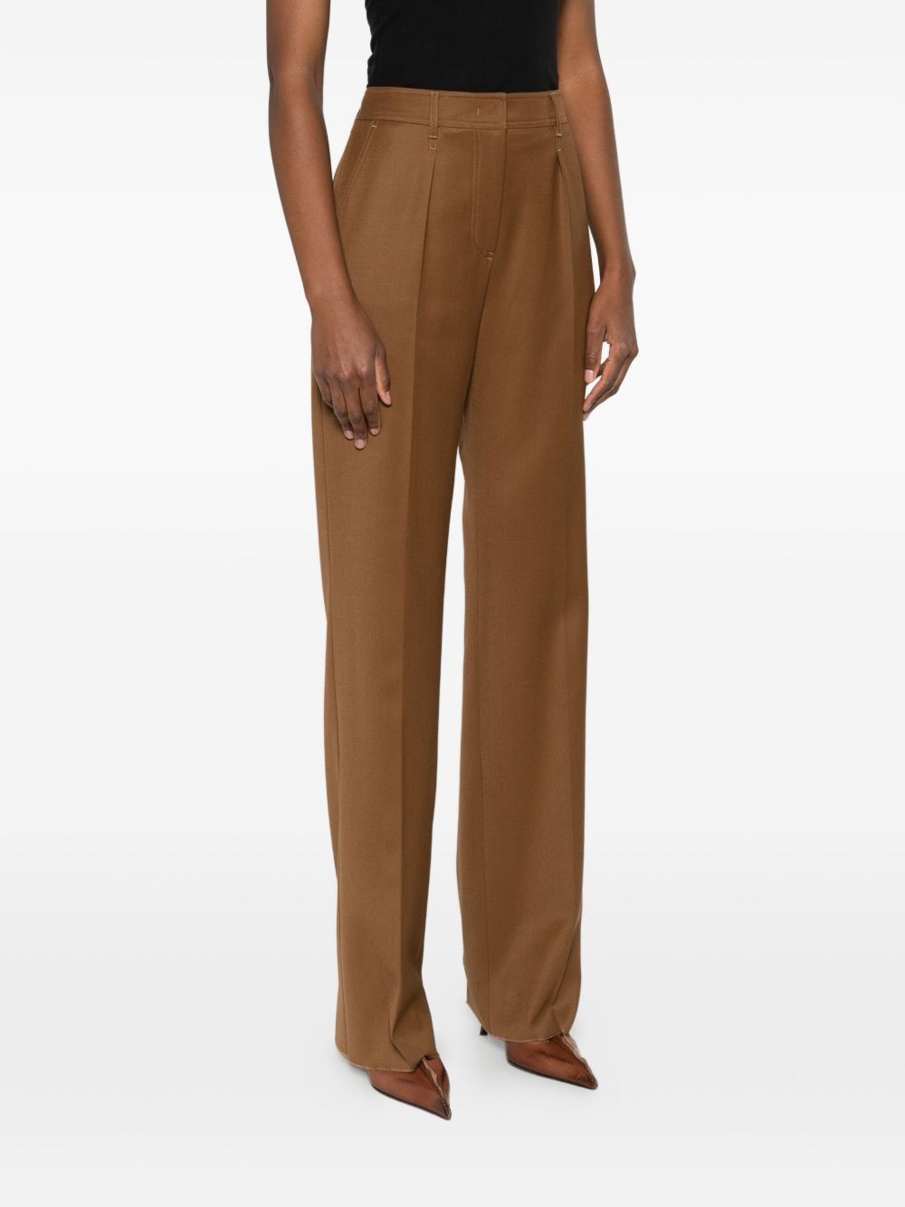 Max Mara WOOL TROUSERS Size 27" / US 4 / IT 40 - 3 Thumbnail