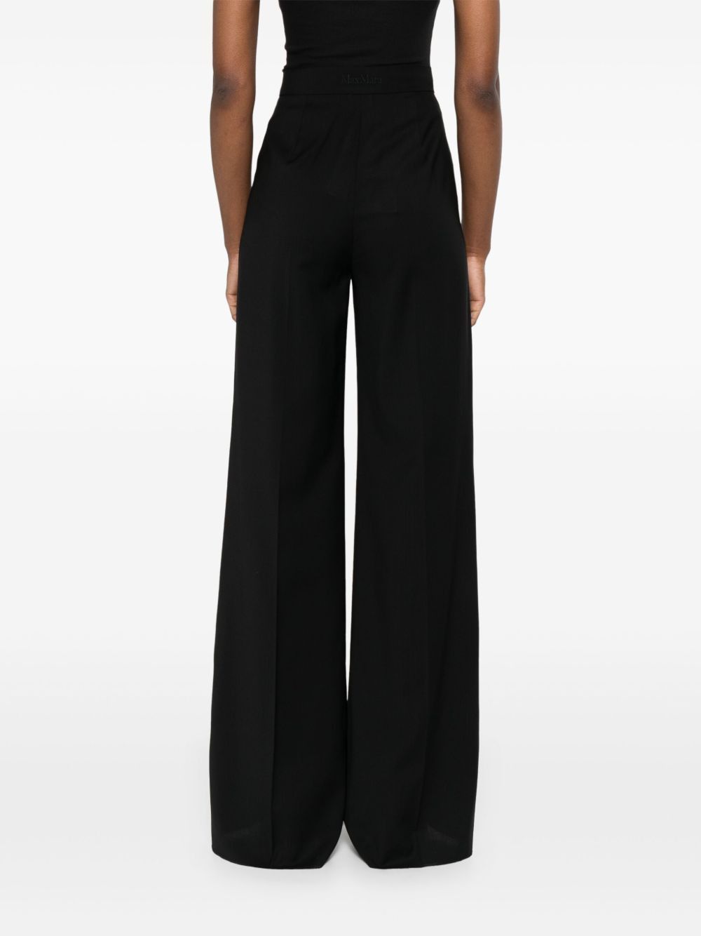 Max Mara WOOL TROUSERS Size 26" / US 2 / IT 38 - 3 Thumbnail