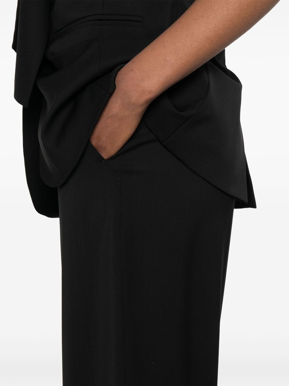 Max Mara WOOL TROUSERS Size 26" / US 2 / IT 38 - 4 Thumbnail