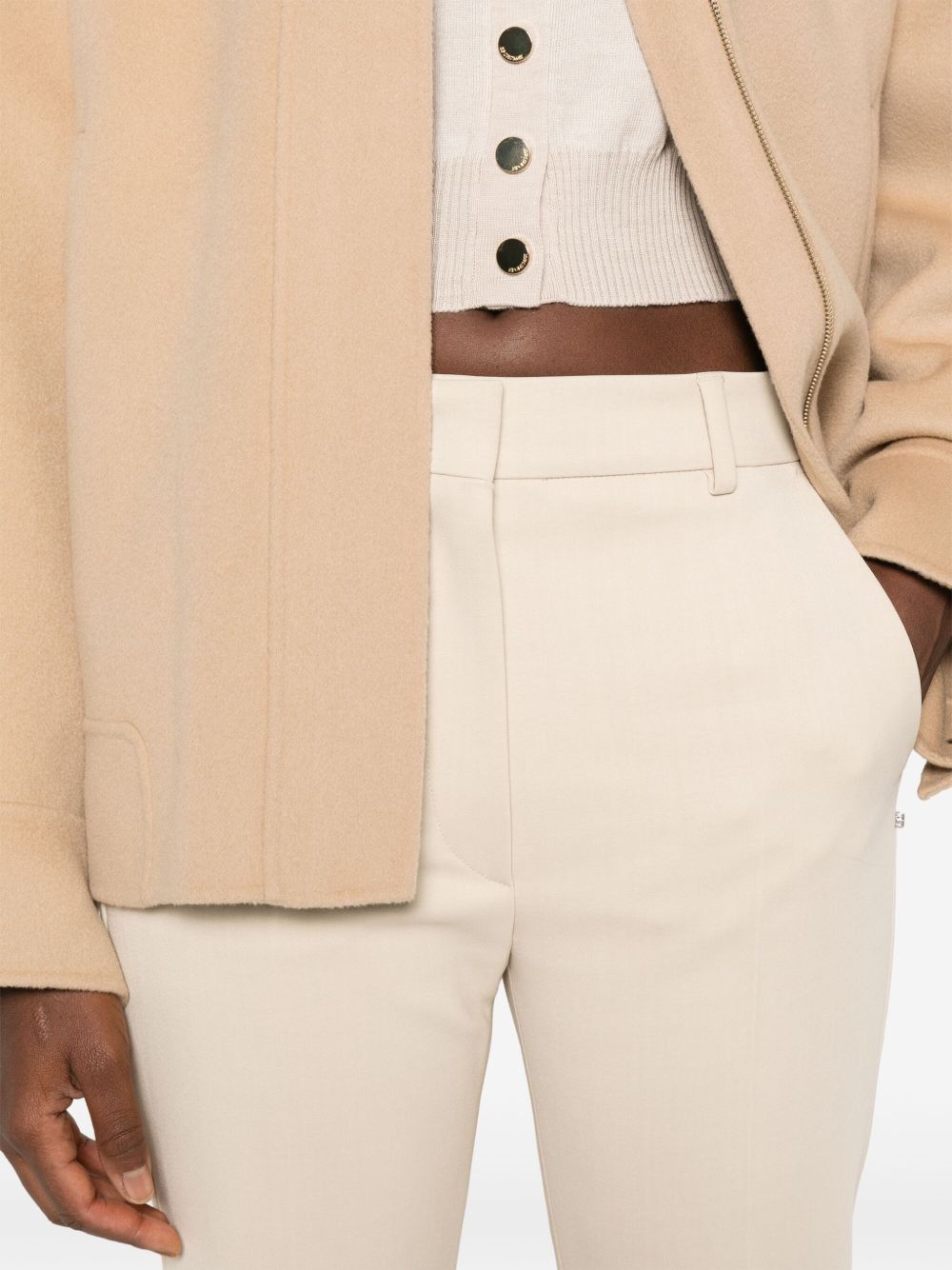 Sportmax SLIM TROUSERS Size 26" / US 2 / IT 38 - 2 Thumbnail