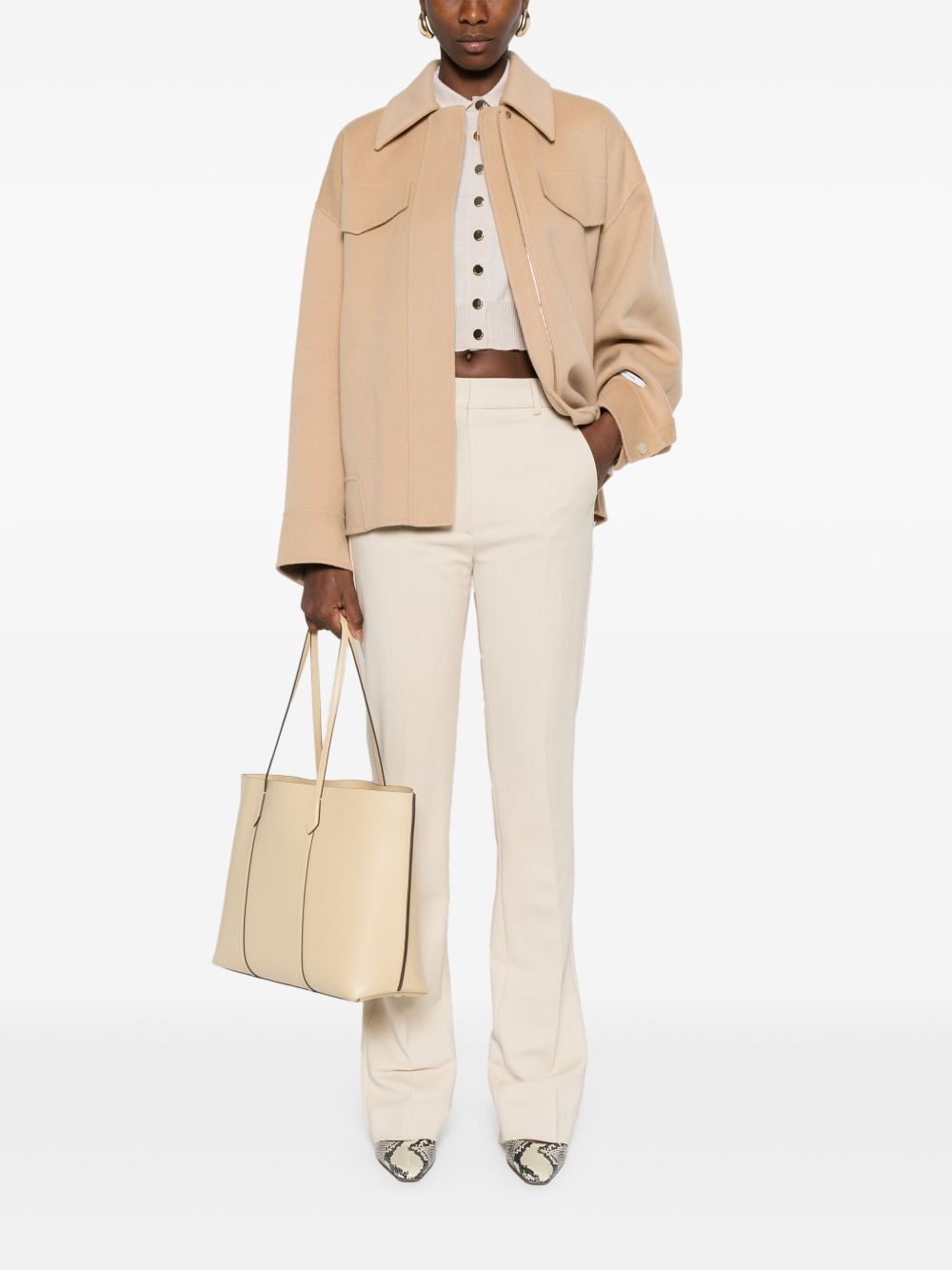 Sportmax SLIM TROUSERS Size 27" / US 4 / IT 40 - 4 Thumbnail