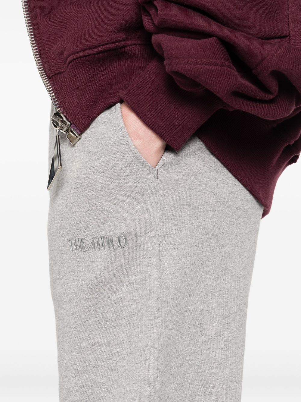 The Attico COTTON SWEATPANTS Size 26" / US 2 / IT 38 - 5 Thumbnail