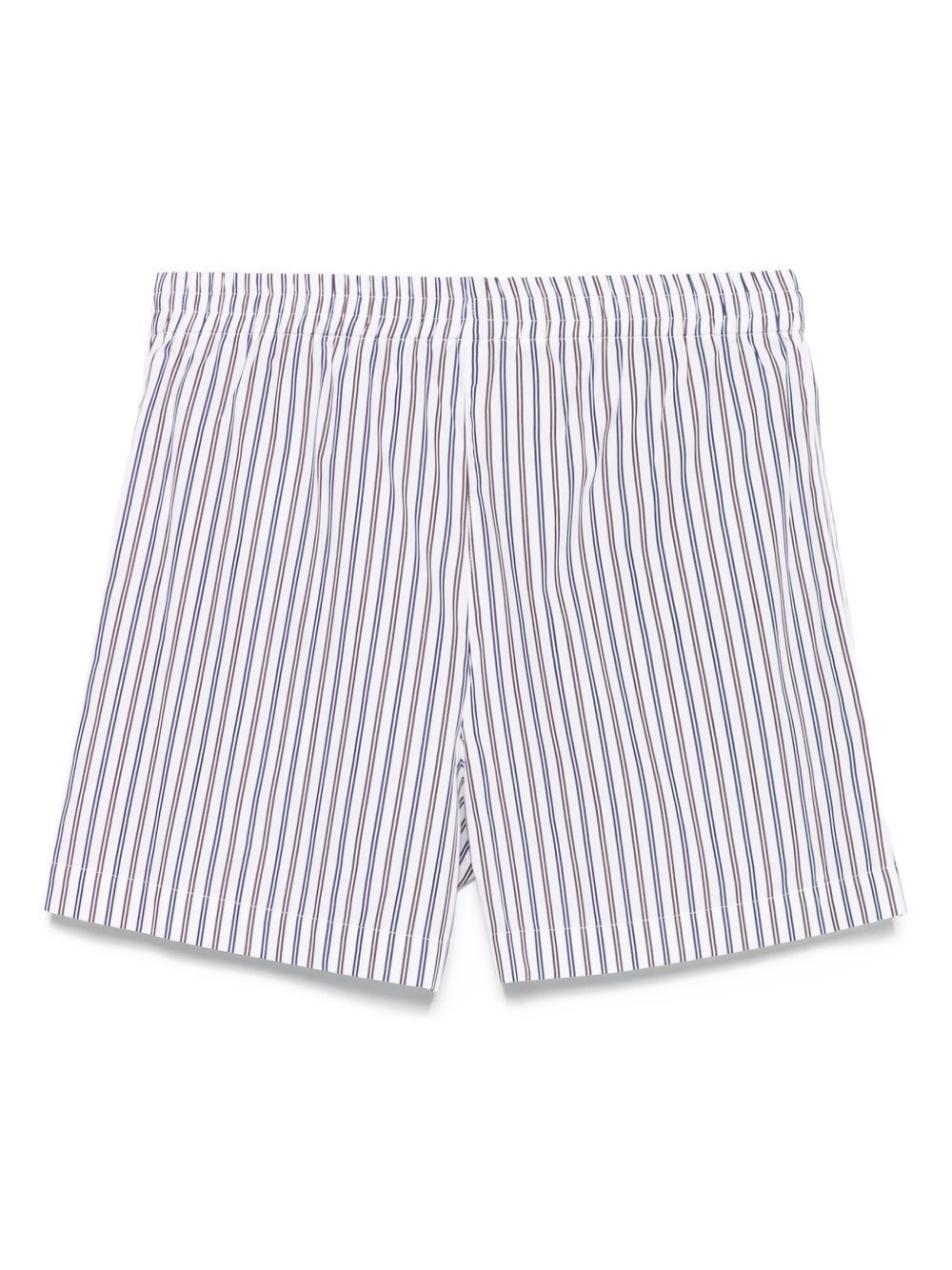 The Attico STRIPED COTTON SHORTS Size 26" / US 2 / IT 38 - 2 Thumbnail
