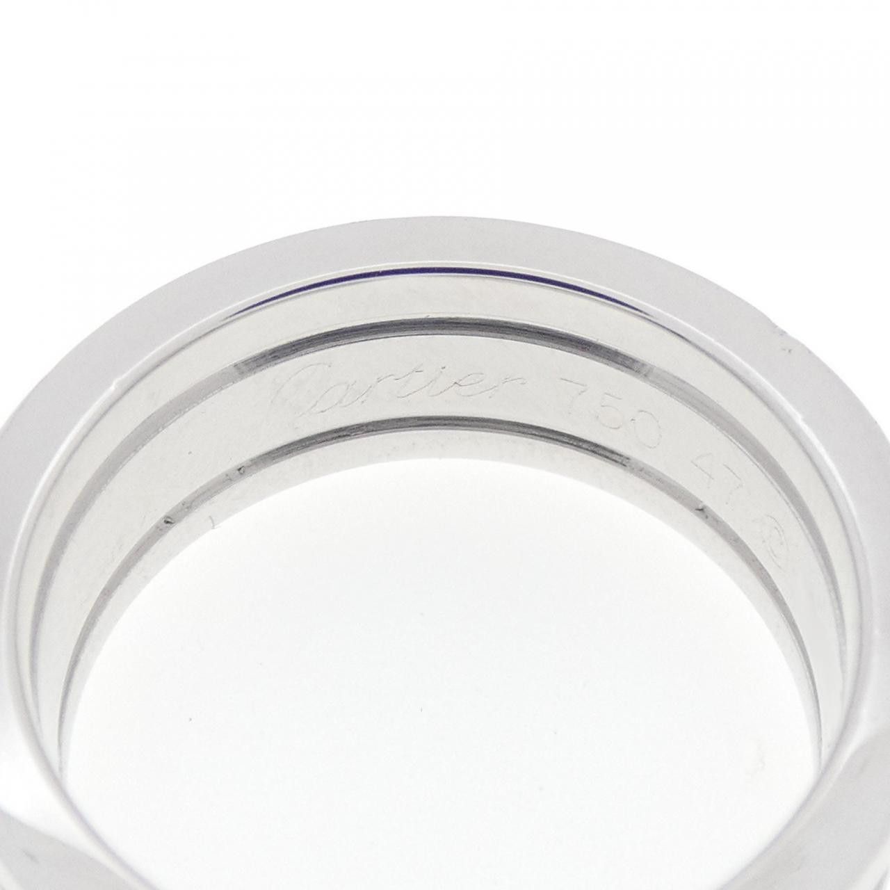 Cartier Cartier Cartier C2 750 White Gold Diamond Ring Size 7 Precious Metal Ring B4044200 DUTY FREE for USA Size ONE SIZE - 4 Thumbnail