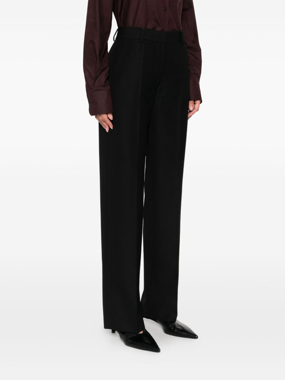 Toteme WOOL BLEND SUIT TROUSERS Size 26" / US 2 / IT 38 - 5 Thumbnail