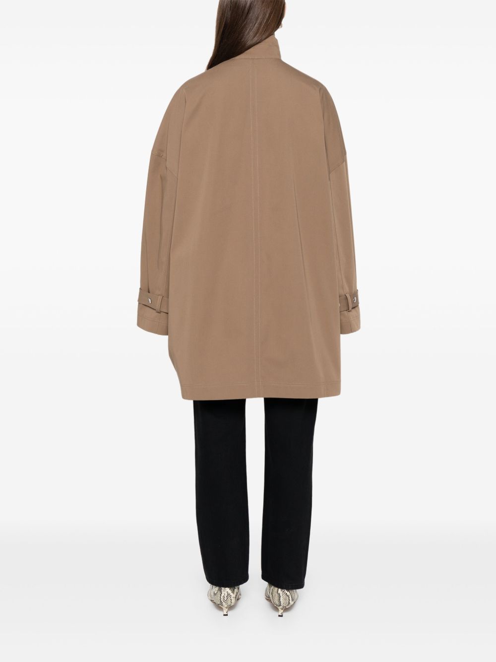 Toteme ORGANIC COTTON OVERSIZED TRENCH COAT Size XS / US 0-2 / IT 36-38 - 2 Thumbnail