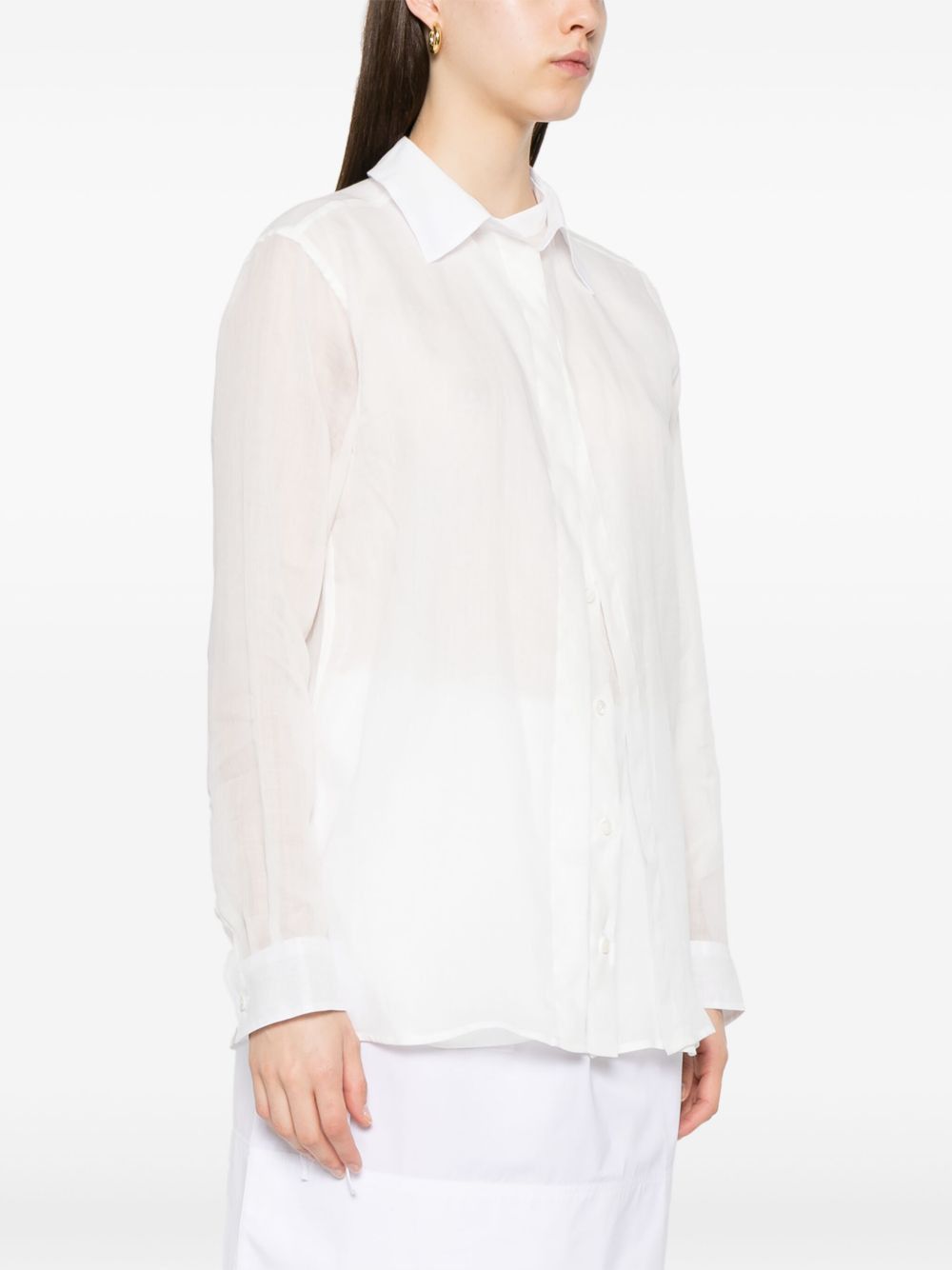 Toteme BUTTON-DOWN SHIRT Size XS / US 0-2 / IT 36-38 - 4 Thumbnail