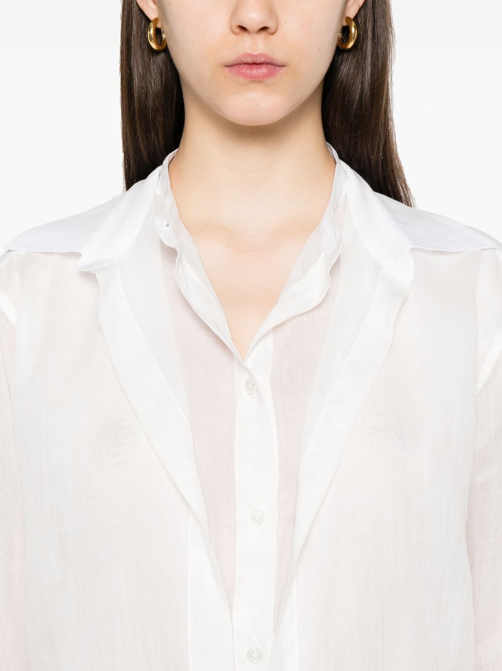 Toteme BUTTON-DOWN SHIRT Size XS / US 0-2 / IT 36-38 - 5 Thumbnail