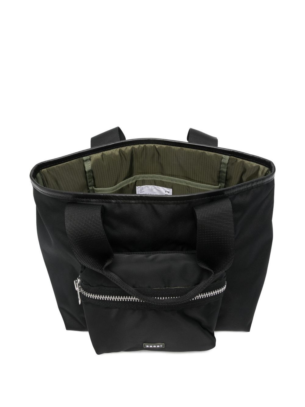 Sacai POCKET MEDIUM NYLON TOTE Size ONE SIZE - 3 Thumbnail