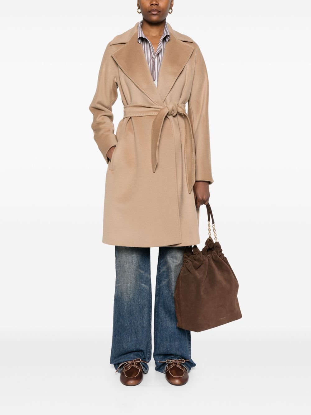 Max Mara WOOL MIDI COAT Size S / US 4 / IT 40 - 2 Thumbnail