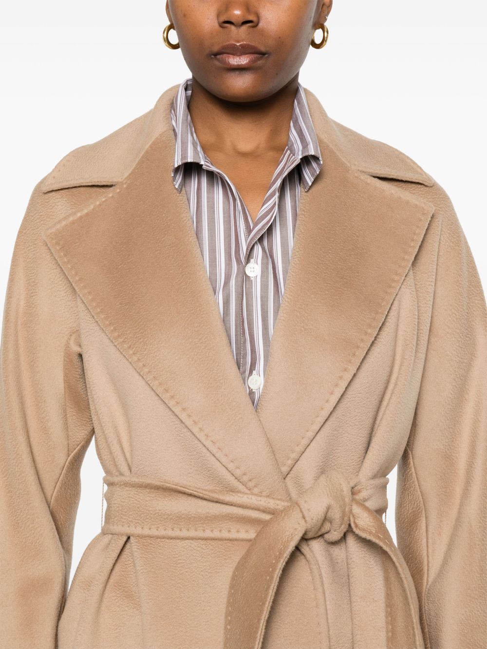 Max Mara WOOL MIDI COAT Size S / US 4 / IT 40 - 5 Thumbnail