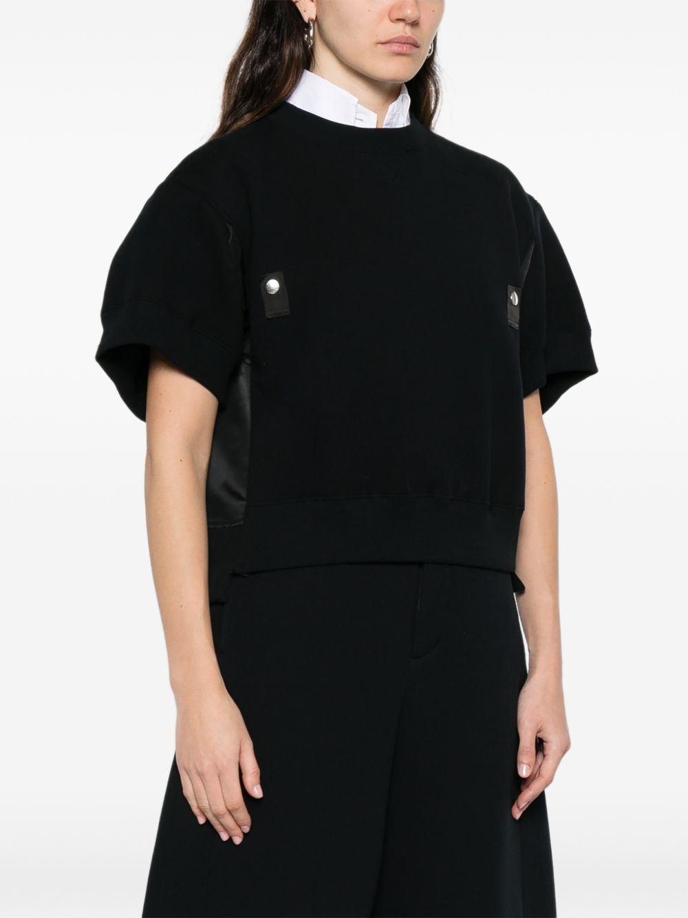Sacai COTTON AND NYLON TOP Size L / US 10 / IT 46 - 5 Thumbnail