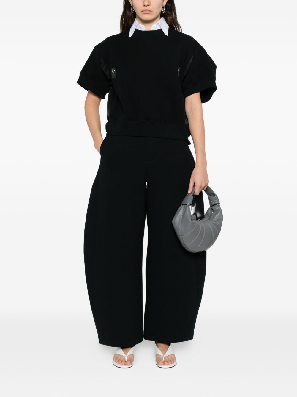 Sacai COTTON AND NYLON TOP Size L / US 10 / IT 46 - 3 Thumbnail
