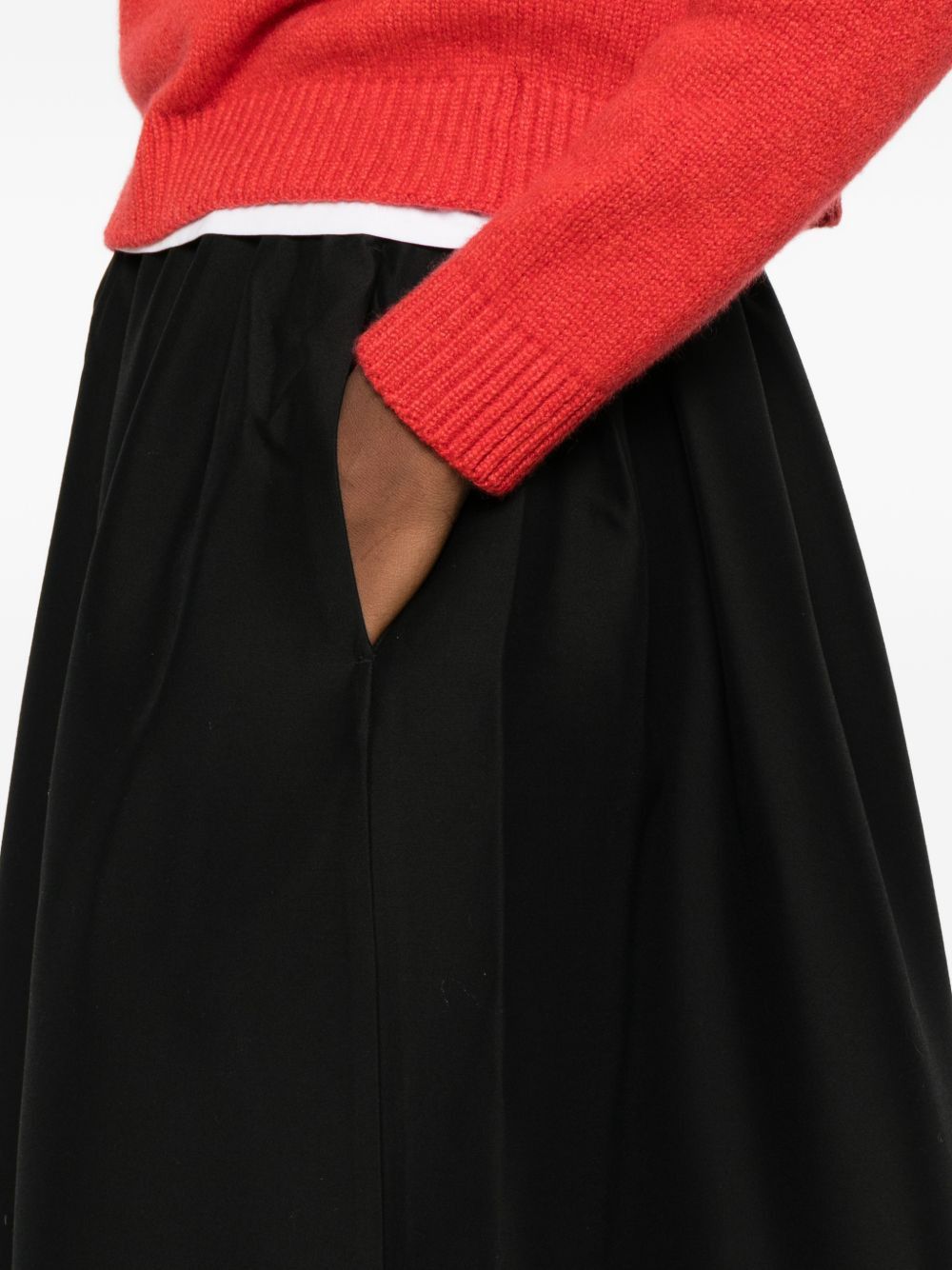 Toteme WOOL MIDI SKIRT Size 25" / US 0 / IT 36 - 4 Thumbnail
