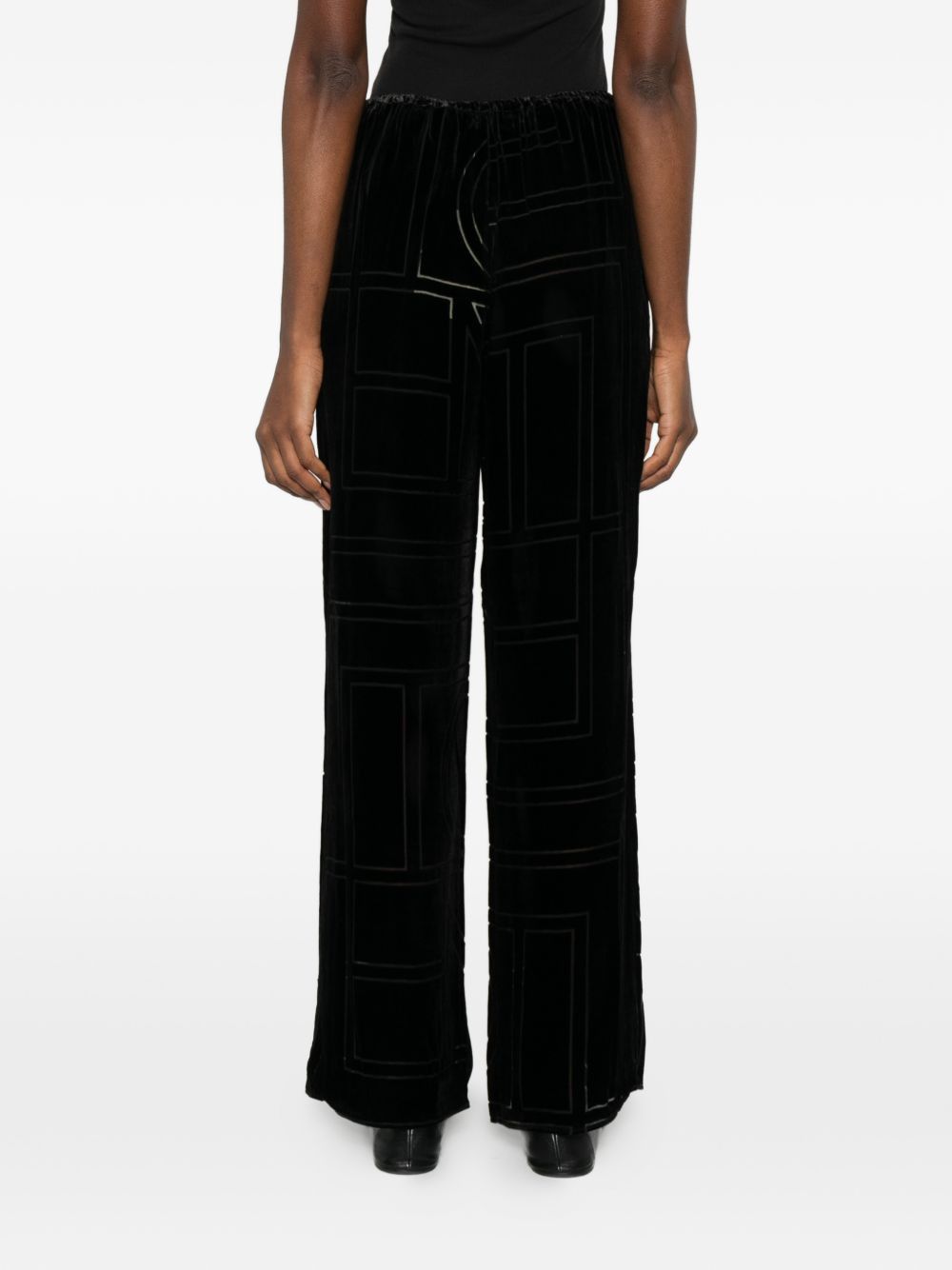 Toteme MONOGRAM PAJAMA TROUSERS Size 25" / US 0 / IT 36 - 3 Thumbnail