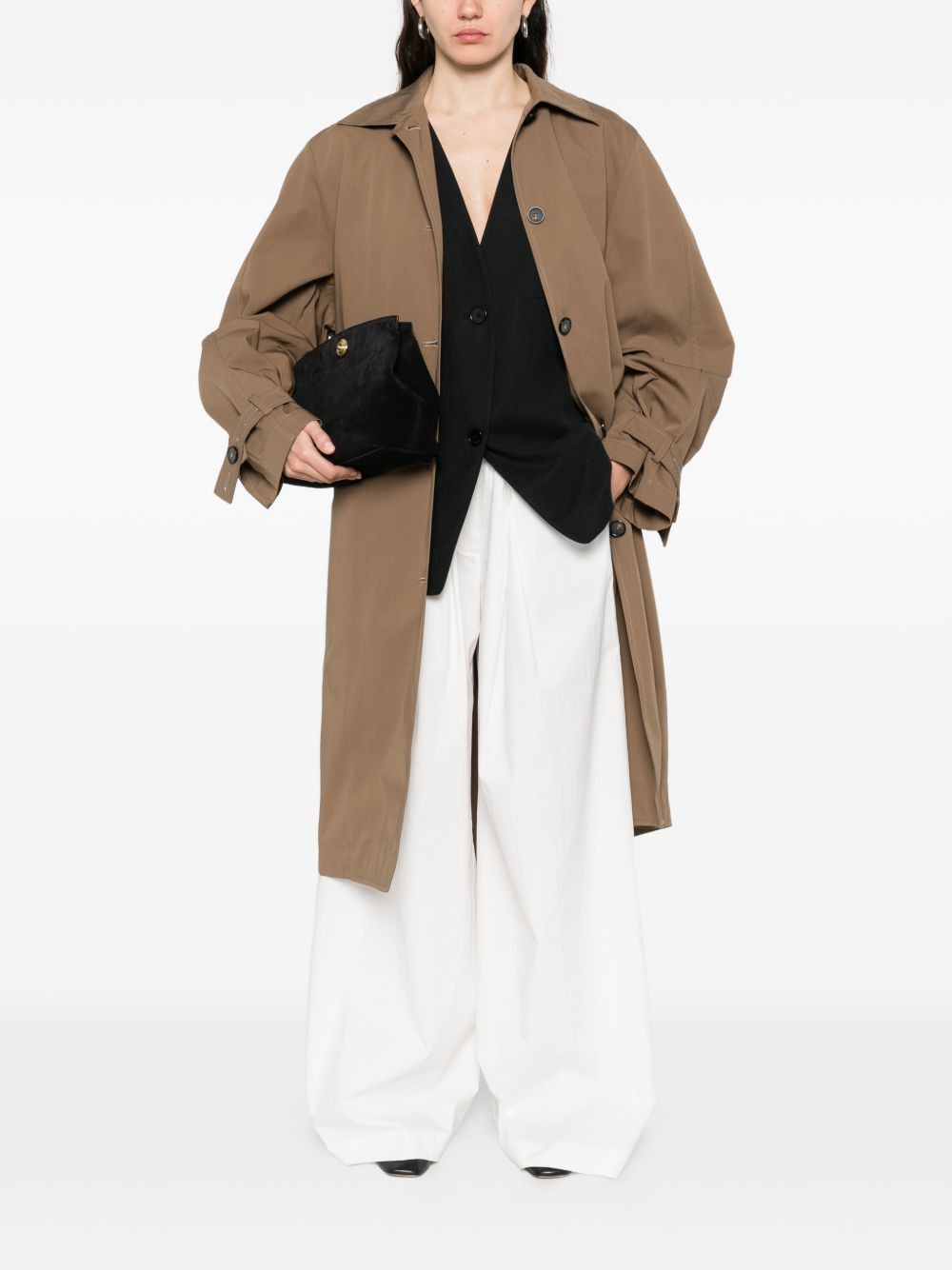 Toteme COTTON TRENCH COAT Size XS / US 0-2 / IT 36-38 - 3 Thumbnail