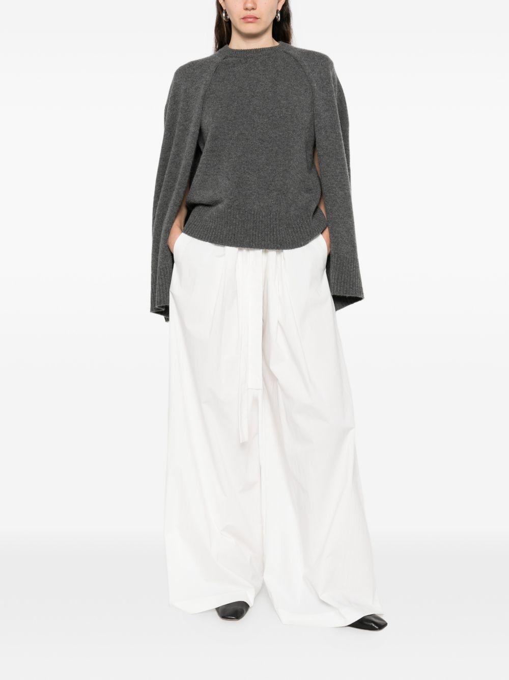 Toteme CASHMERE CREWNECK JUMPER Size S / US 4 / IT 40 - 2 Thumbnail