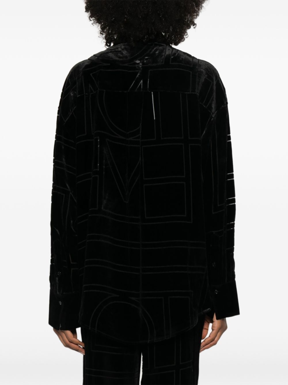 Toteme MONOGRAM PAJAMA SHIRT Size XS / US 0-2 / IT 36-38 - 5 Thumbnail