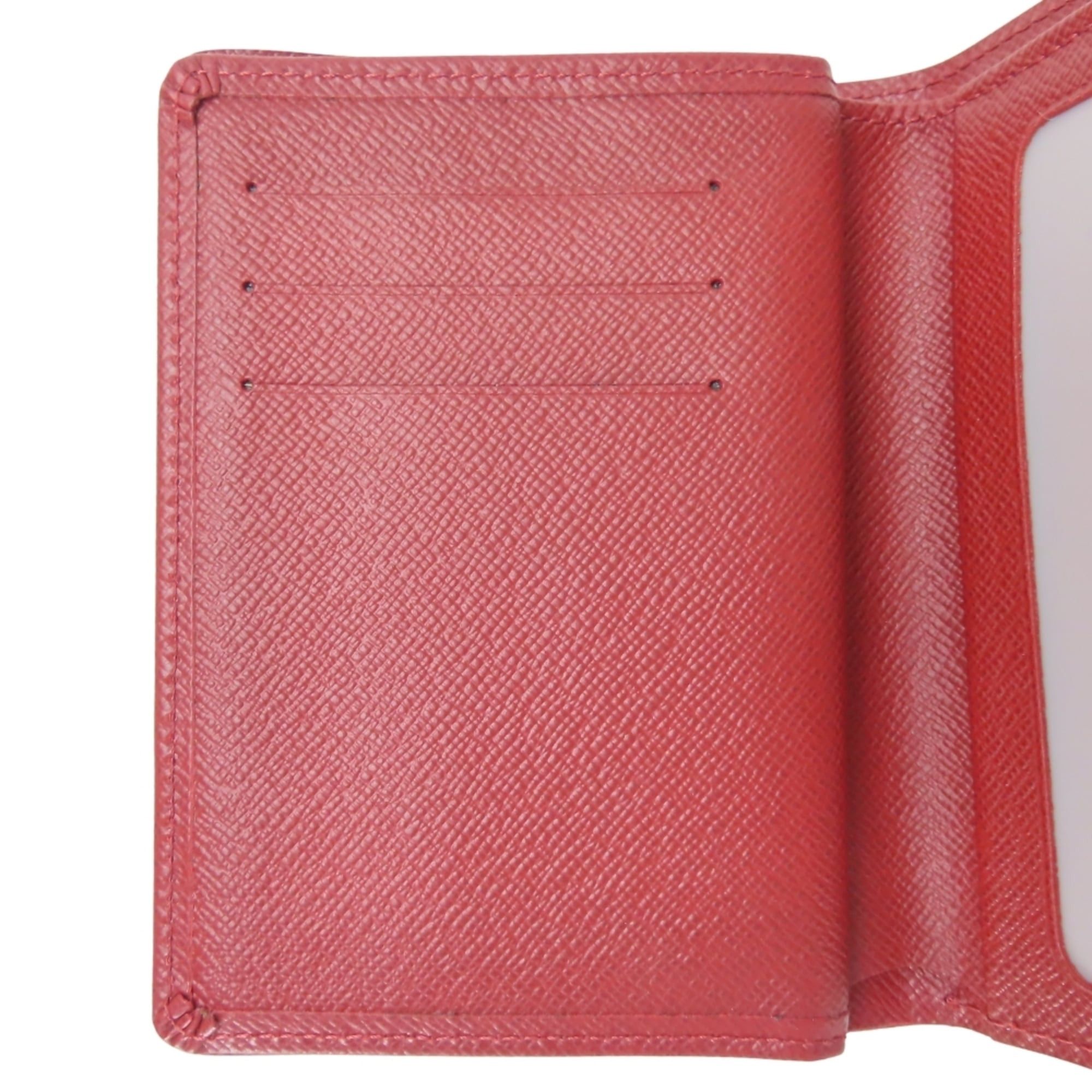 Louis Vuitton Louis Vuitton Portefeuille Joy Tri-fold Wallet M6658M Epi Leather Ruby with Silver Hardware Women's LOUIS VUITTON Size ONE SIZE - 21 Thumbnail