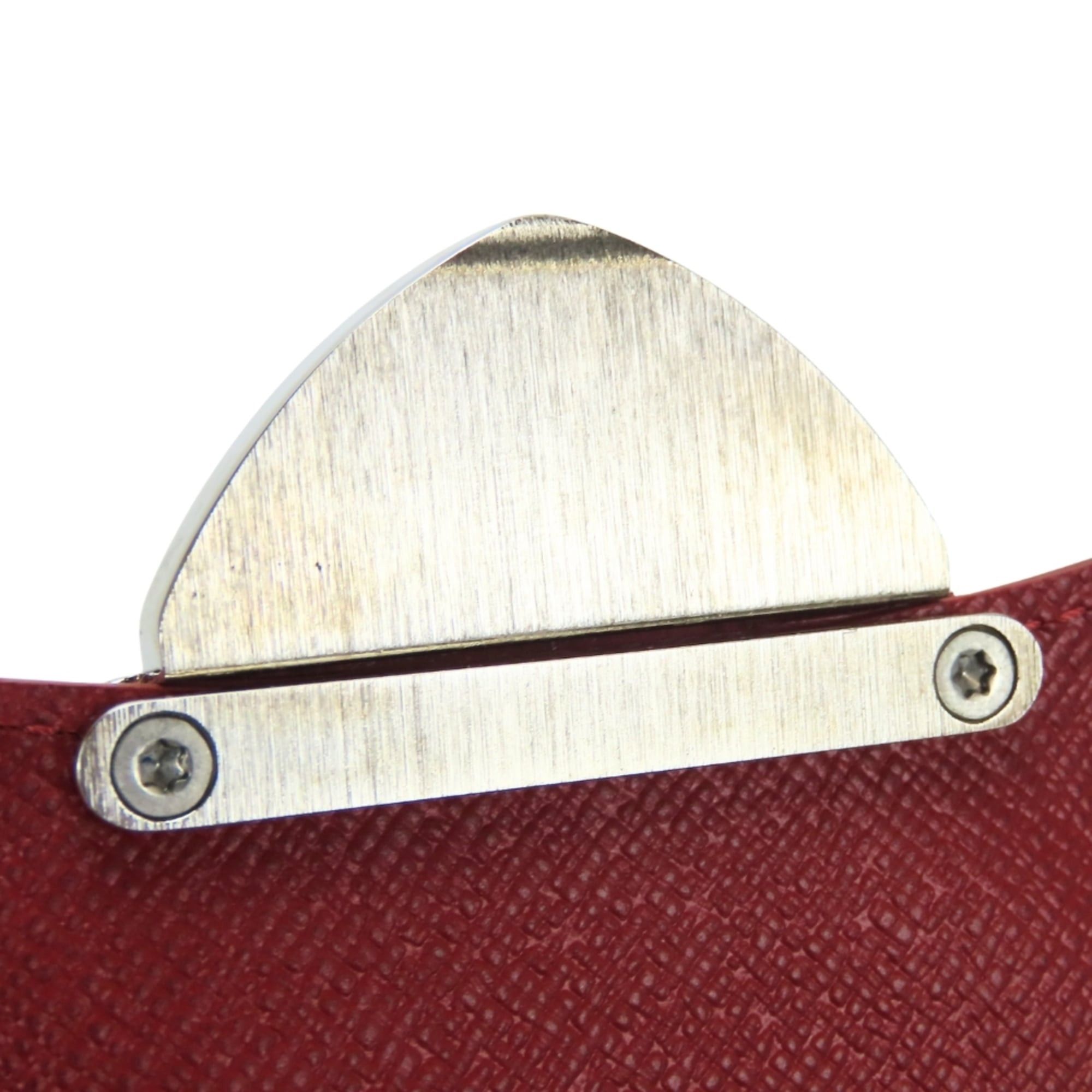 Louis Vuitton Louis Vuitton Portefeuille Joy Tri-fold Wallet M6658M Epi Leather Ruby with Silver Hardware Women's LOUIS VUITTON Size ONE SIZE - 14 Thumbnail