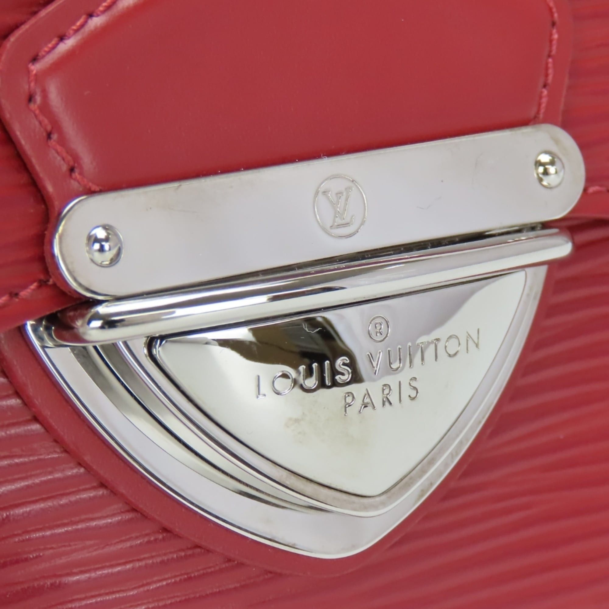 Louis Vuitton Louis Vuitton Portefeuille Joy Tri-fold Wallet M6658M Epi Leather Ruby with Silver Hardware Women's LOUIS VUITTON Size ONE SIZE - 12 Thumbnail