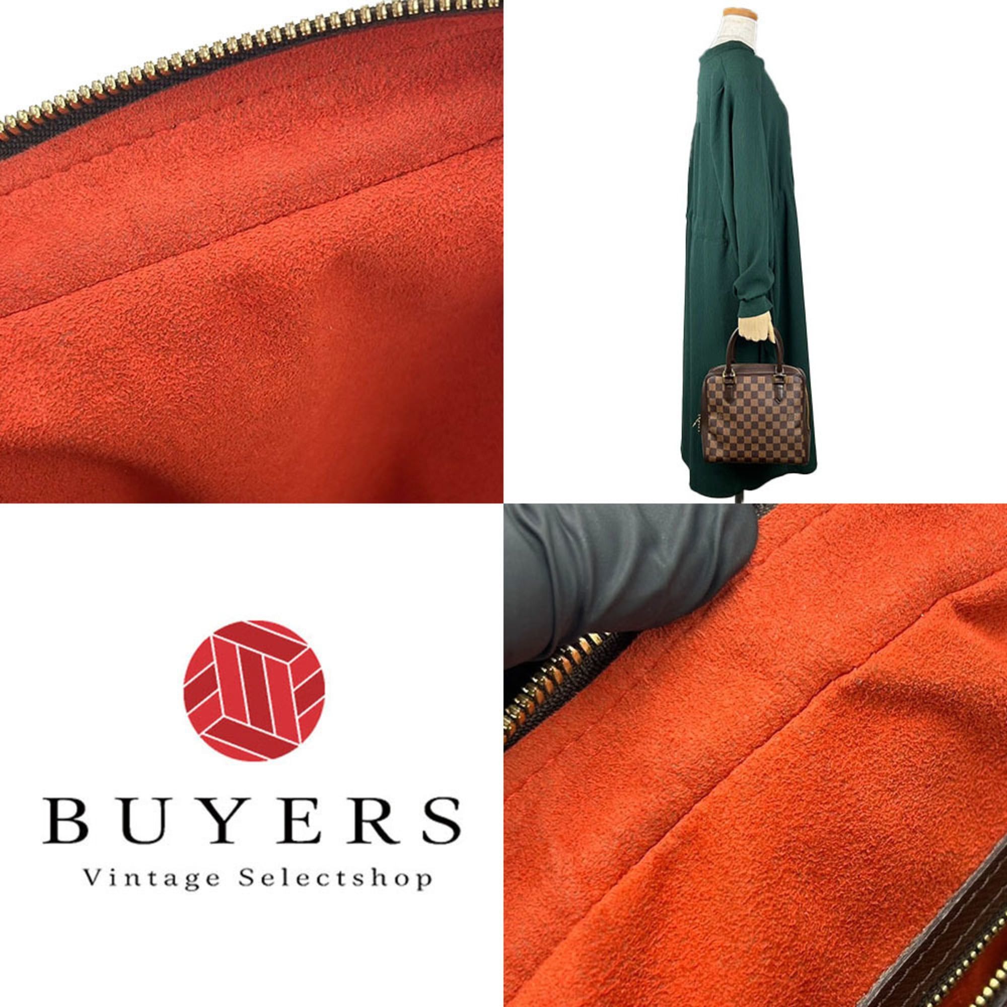 Louis Vuitton Louis Vuitton Brera handbag N51150 Damier Ebene leather with gold hardware. Women's LOUIS VUITTON Size ONE SIZE - 9 Thumbnail
