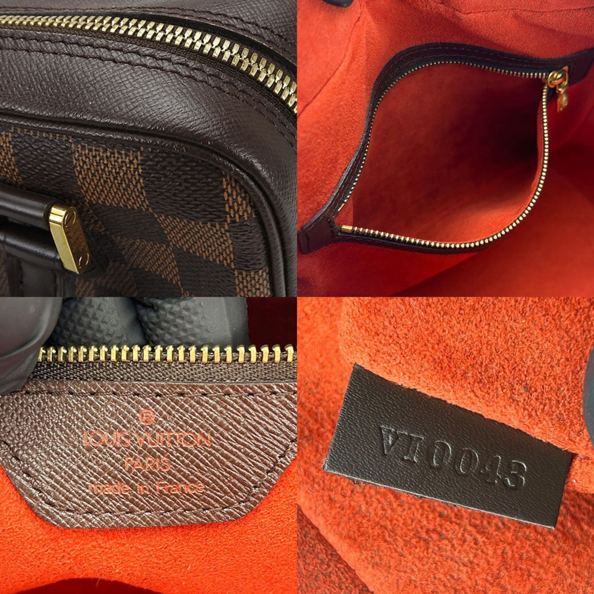 Louis Vuitton Louis Vuitton Brera handbag N51150 Damier Ebene leather with gold hardware. Women's LOUIS VUITTON Size ONE SIZE - 8 Thumbnail