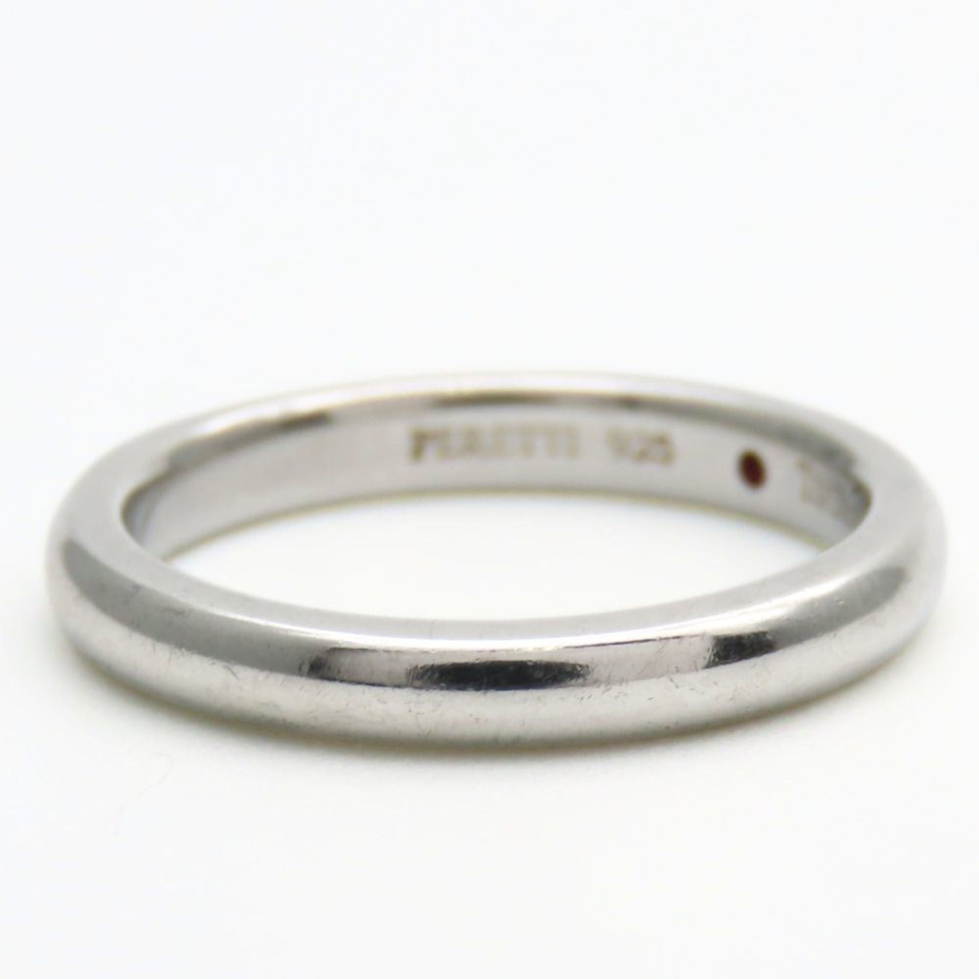 Tiffany & Co. Tiffany & Co. Stacking Band Elsa Peretti Ring, 925 Sterling Silver with Ruby, 1 Piece, Women's Size ONE SIZE - 5 Thumbnail