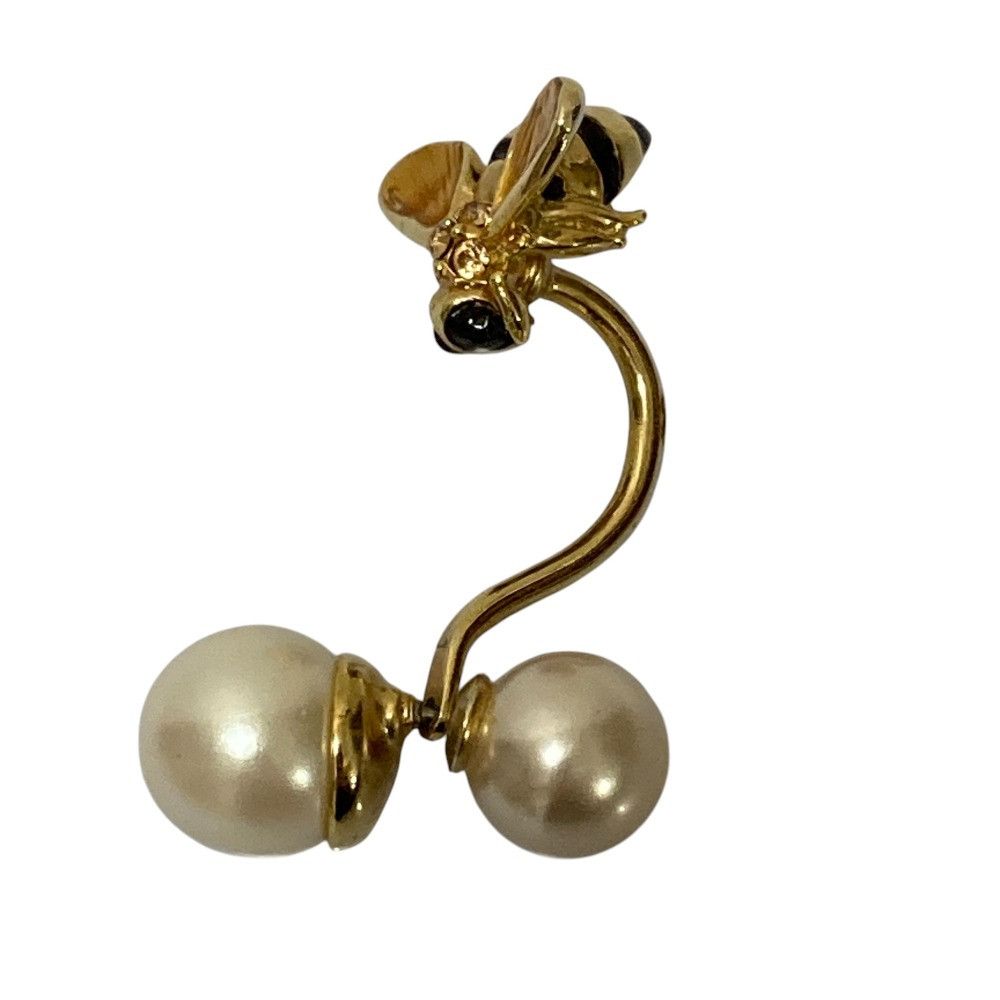Other Other GRANDMATIC Bee Pearl Earrings Metal Earrings DUTY FREE for USA Size ONE SIZE - 3 Thumbnail
