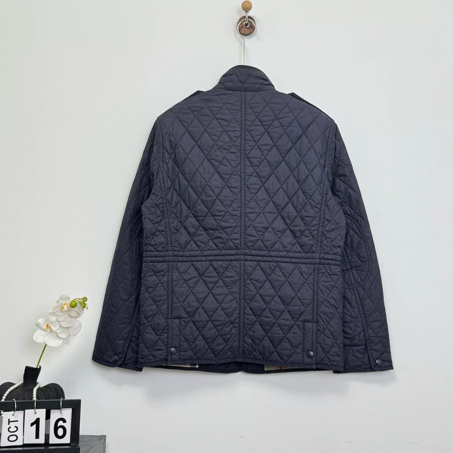 Burberry Burberry Quilted Cotton Jacket Size M Size US M / EU 48-50 / 2 - 2 Thumbnail