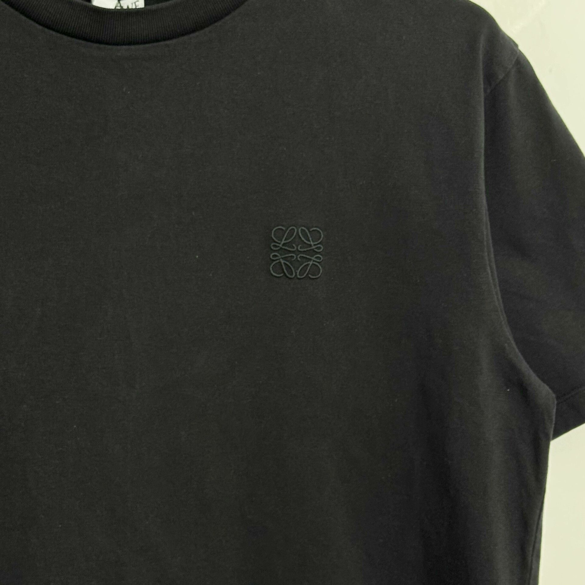 Loewe Loewe Black Embroidered Logo T-Shirt Size S Size US S / EU 44-46 / 1 - 5 Thumbnail