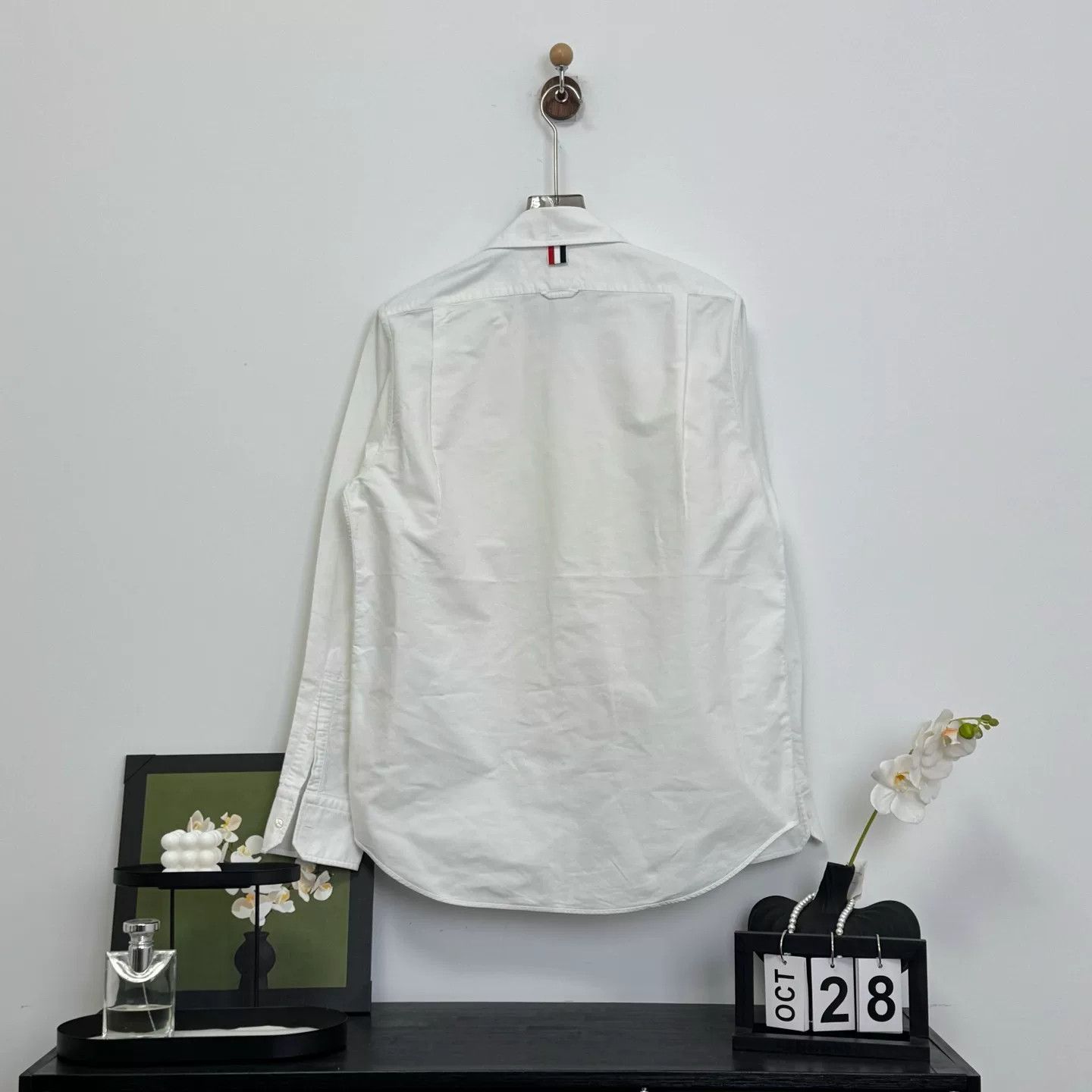 Thom Browne Thom Browne Pocket Logo Shirt Size 3 Size US L / EU 52-54 / 3 - 2 Thumbnail