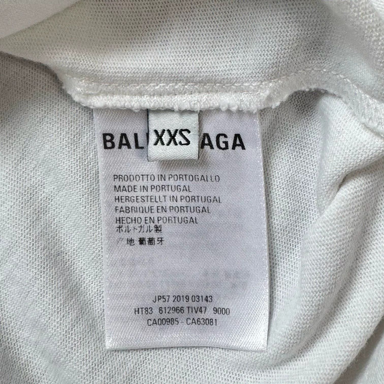 Balenciaga Balenciaga Short Sleeve Logo T-shirt XXS Size XXS / US 00 / IT 34 - 4 Thumbnail