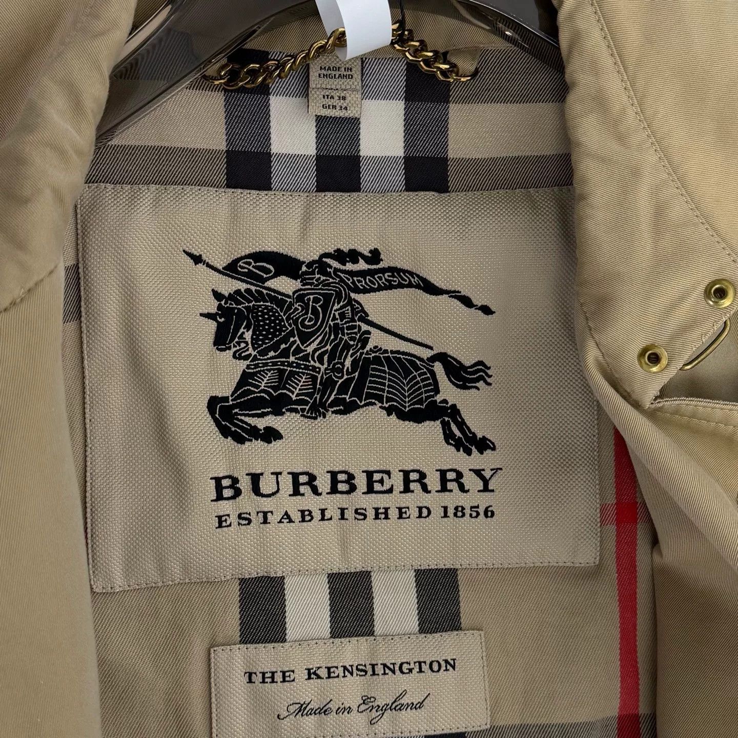 Burberry Burberry Kensington Trench Coat UK6 Size XS / US 0-2 / IT 36-38 - 3 Thumbnail