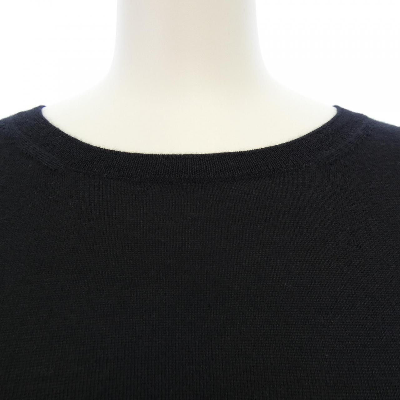 Hermes Hermes Hermes 57-7710 Silk Cashmere Knit 34 Textile Tops DUTY FREE for USA Size ONE SIZE - 5 Thumbnail
