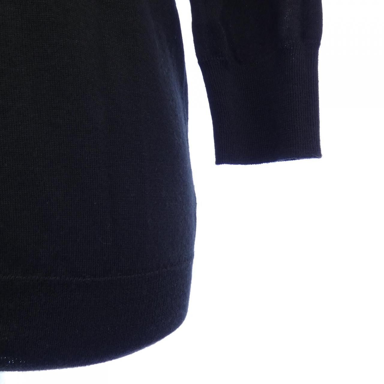 Hermes Hermes Hermes 57-7710 Silk Cashmere Knit 34 Textile Tops DUTY FREE for USA Size ONE SIZE - 6 Thumbnail
