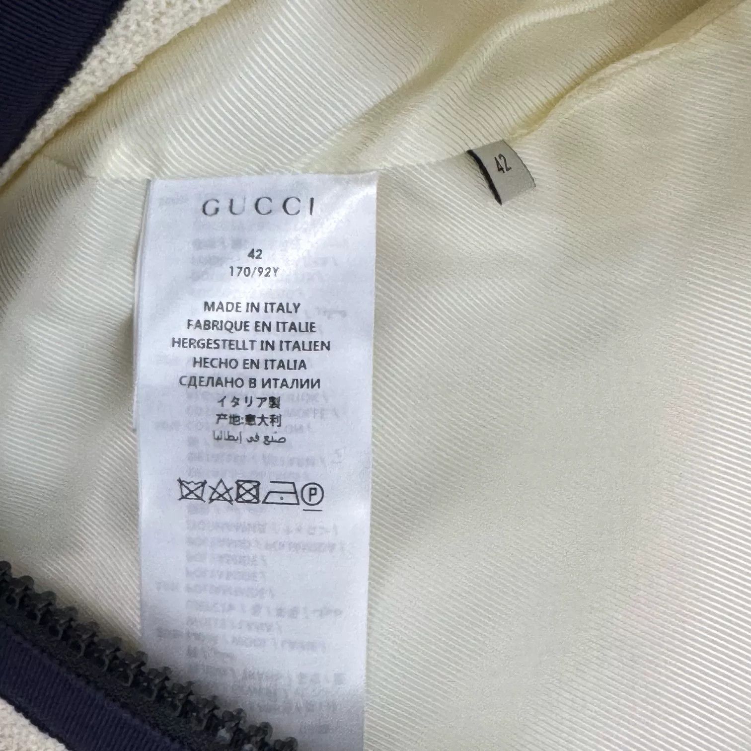 Gucci Gucci Color-blocked Jacket with Gold Detail Size M / US 6-8 / IT 42-44 - 4 Thumbnail