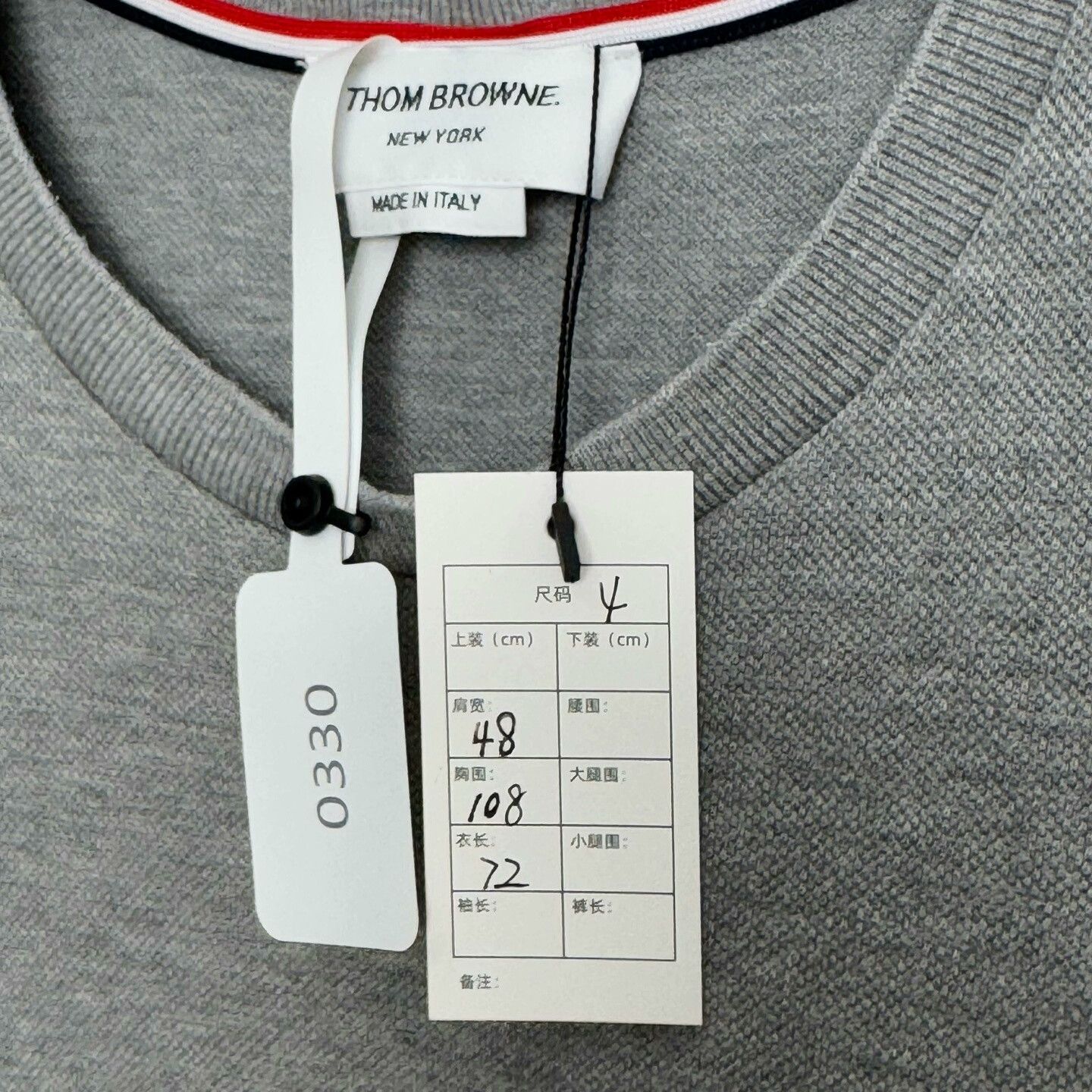 Thom Browne Thom Browne Gray Short Sleeve Shirt Size US XL / EU 56 / 4 - 3 Thumbnail