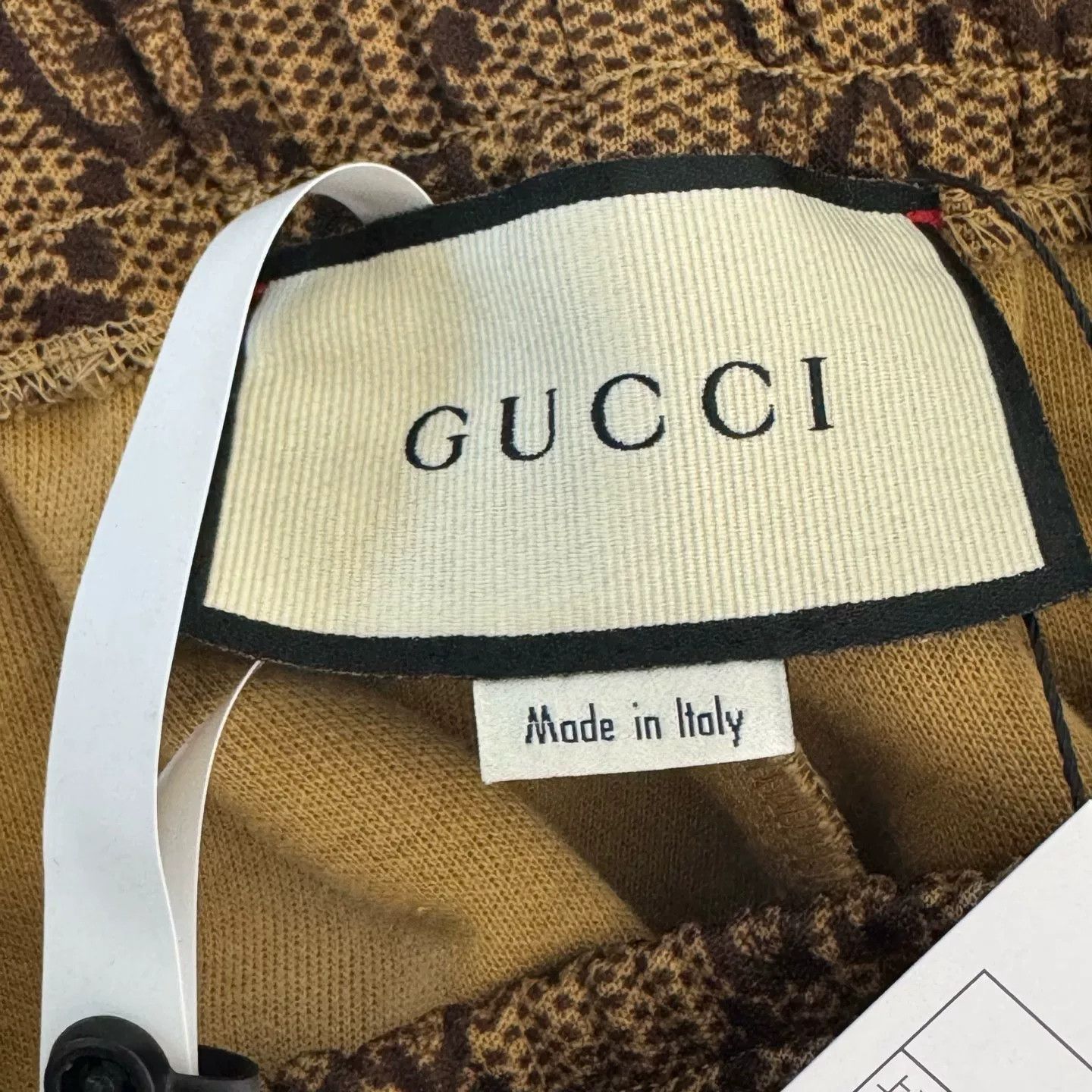 Gucci Gucci Brown Logo Sports Pants XS Size 22" - 4 Thumbnail