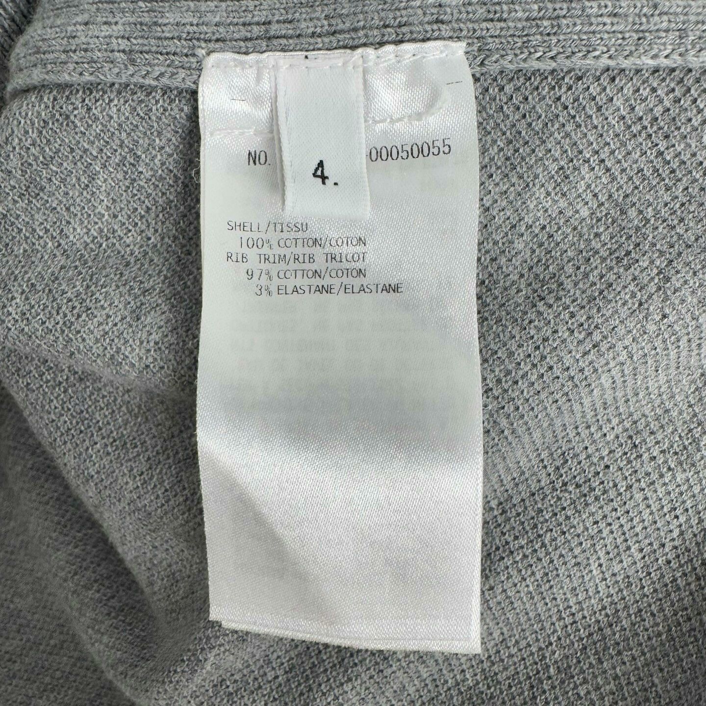 Thom Browne Thom Browne Gray Striped Short Sleeve Shirt Size US XL / EU 56 / 4 - 4 Thumbnail
