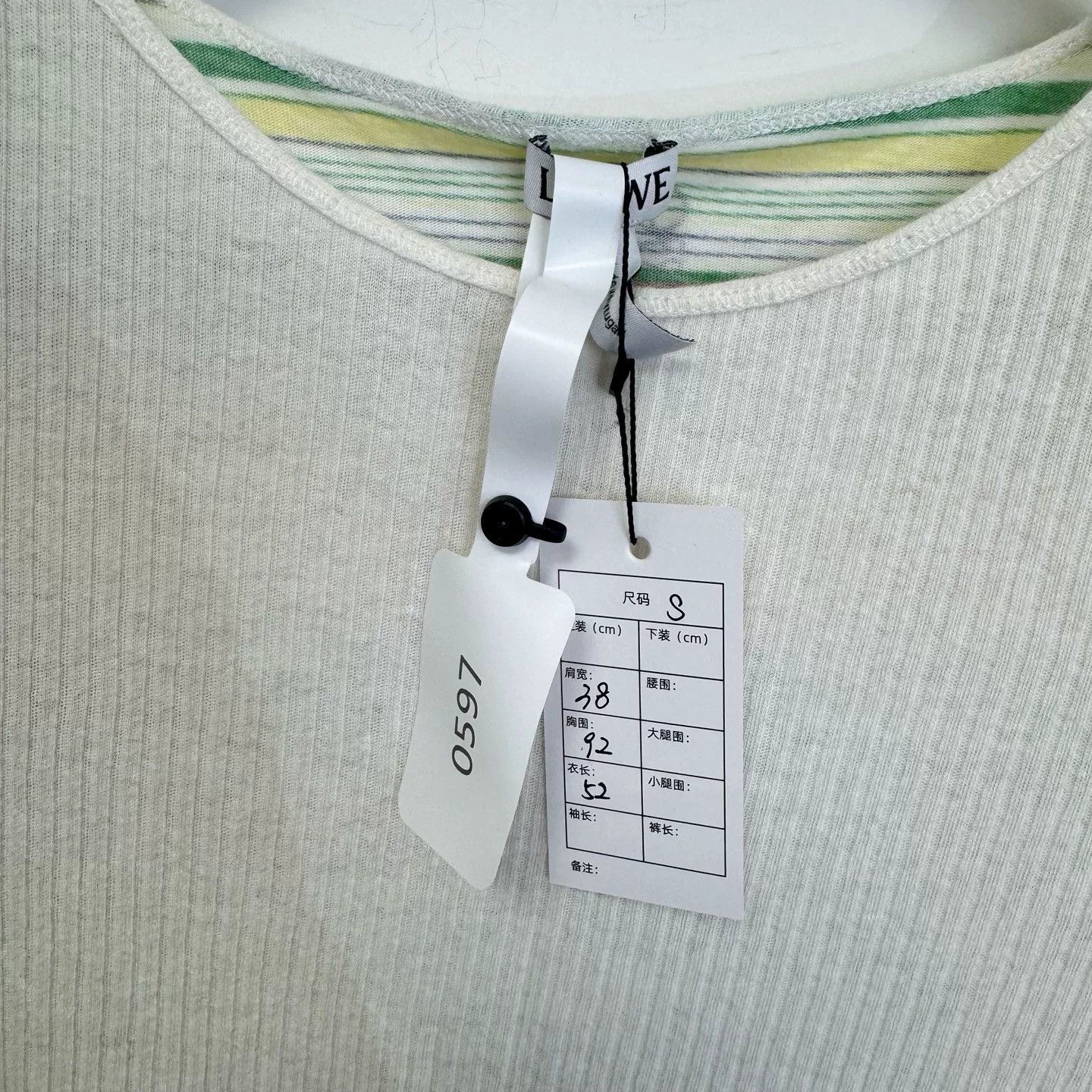 Loewe Loewe Embroidered Logo Short Sleeve Top Size S / US 4 / IT 40 - 4 Thumbnail