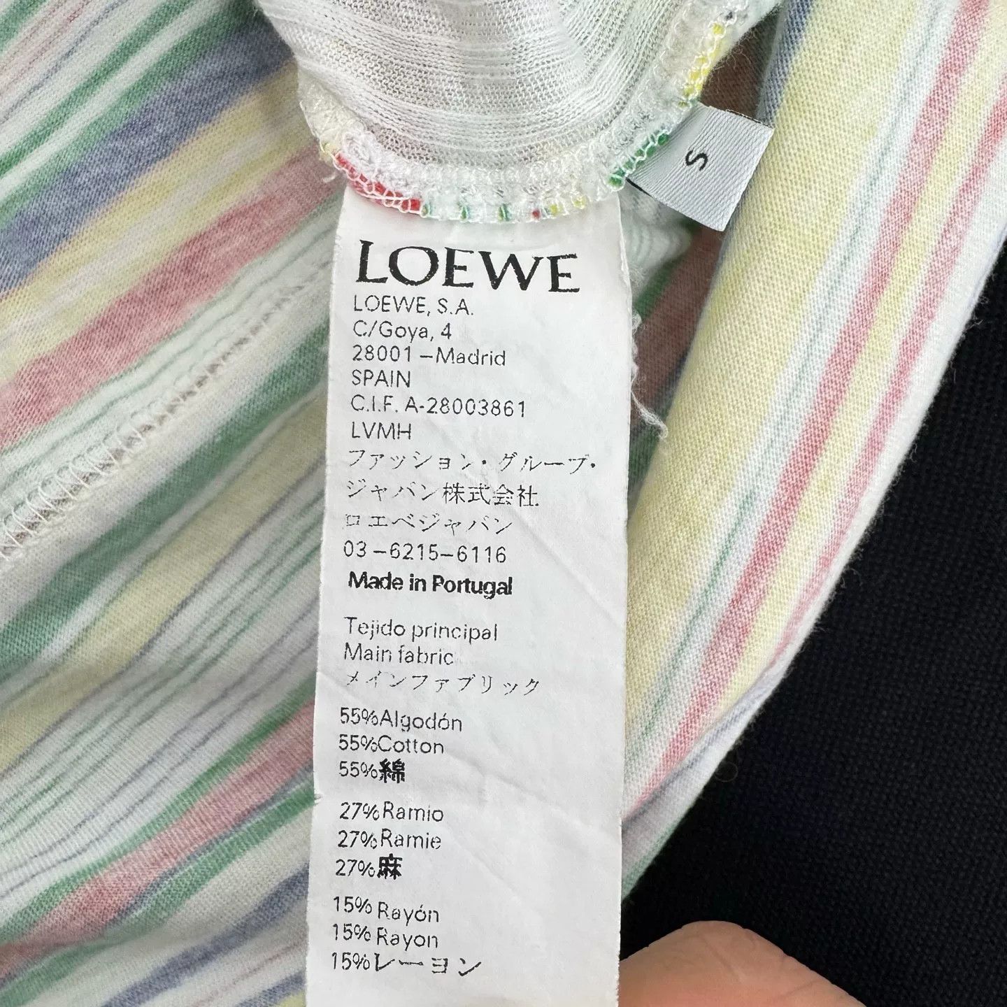 Loewe Loewe Embroidered Logo Short Sleeve Top Size S / US 4 / IT 40 - 3 Thumbnail
