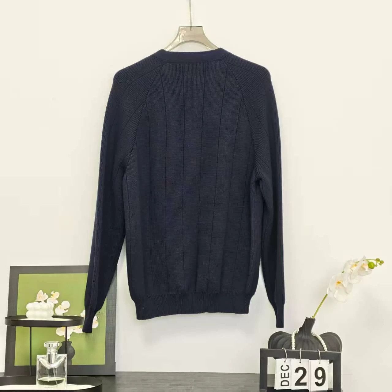 Gucci Gucci Wool Cardigan with GG and Stripes Size US L / EU 52-54 / 3 - 2 Thumbnail