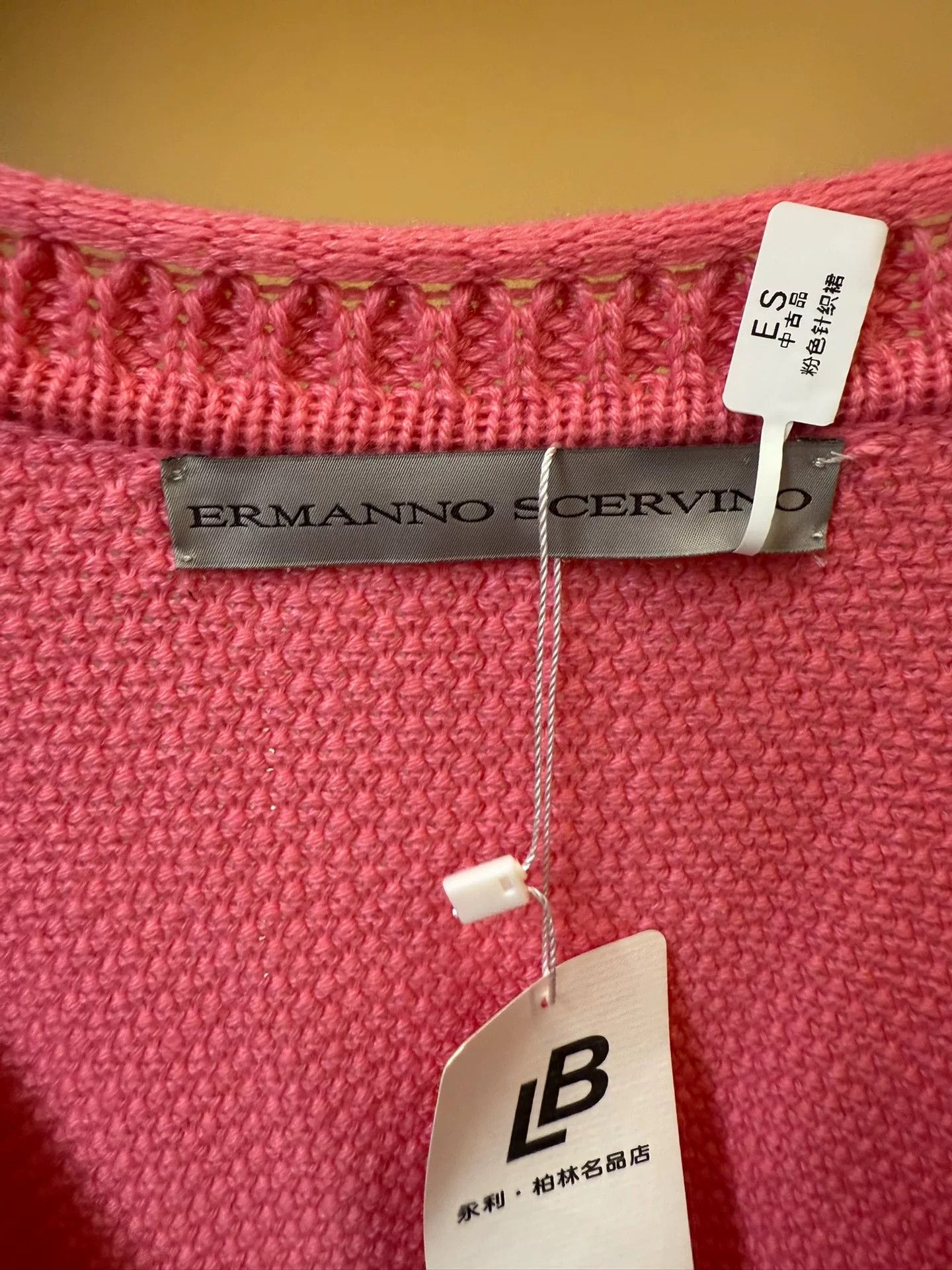 Max Mara Pink Cashmere Knit Sweater Pullover Size S / US 4 / IT 40 - 2 Thumbnail