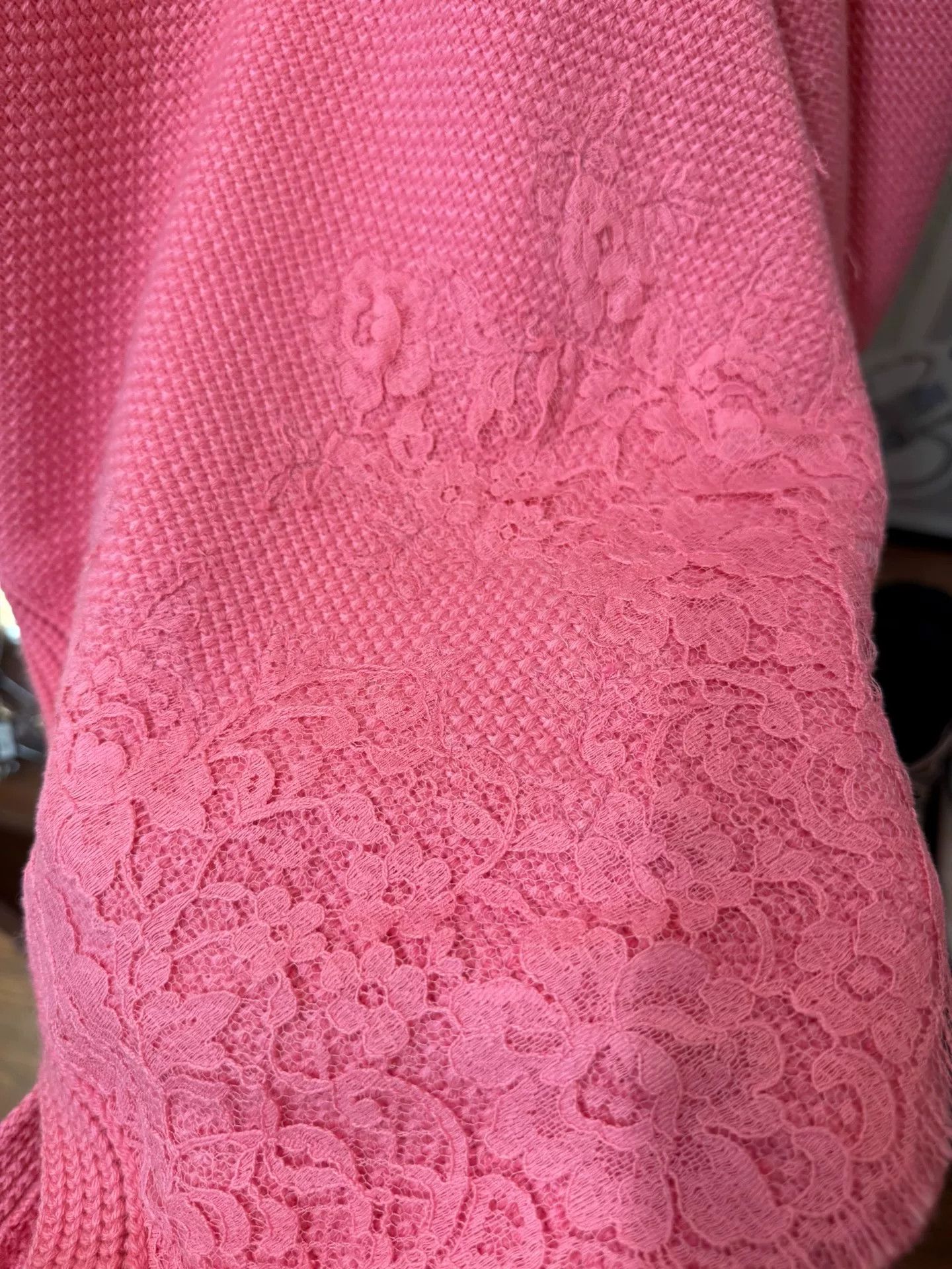 Max Mara Pink Cashmere Knit Sweater Pullover Size S / US 4 / IT 40 - 3 Thumbnail