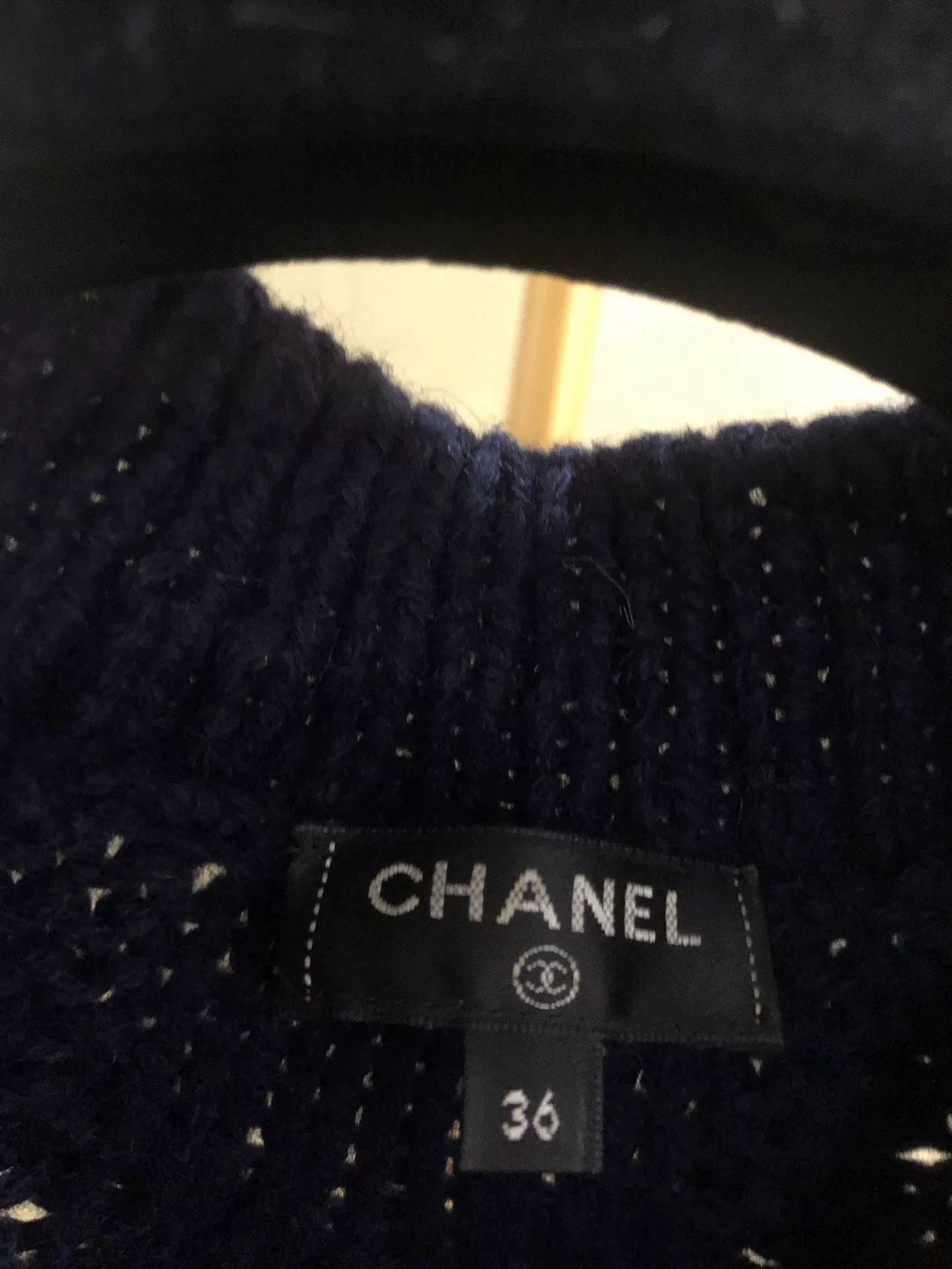 Chanel Chanel Long Wool Cashmere Sweater Dress Size XS / US 0-2 / IT 36-38 - 3 Thumbnail