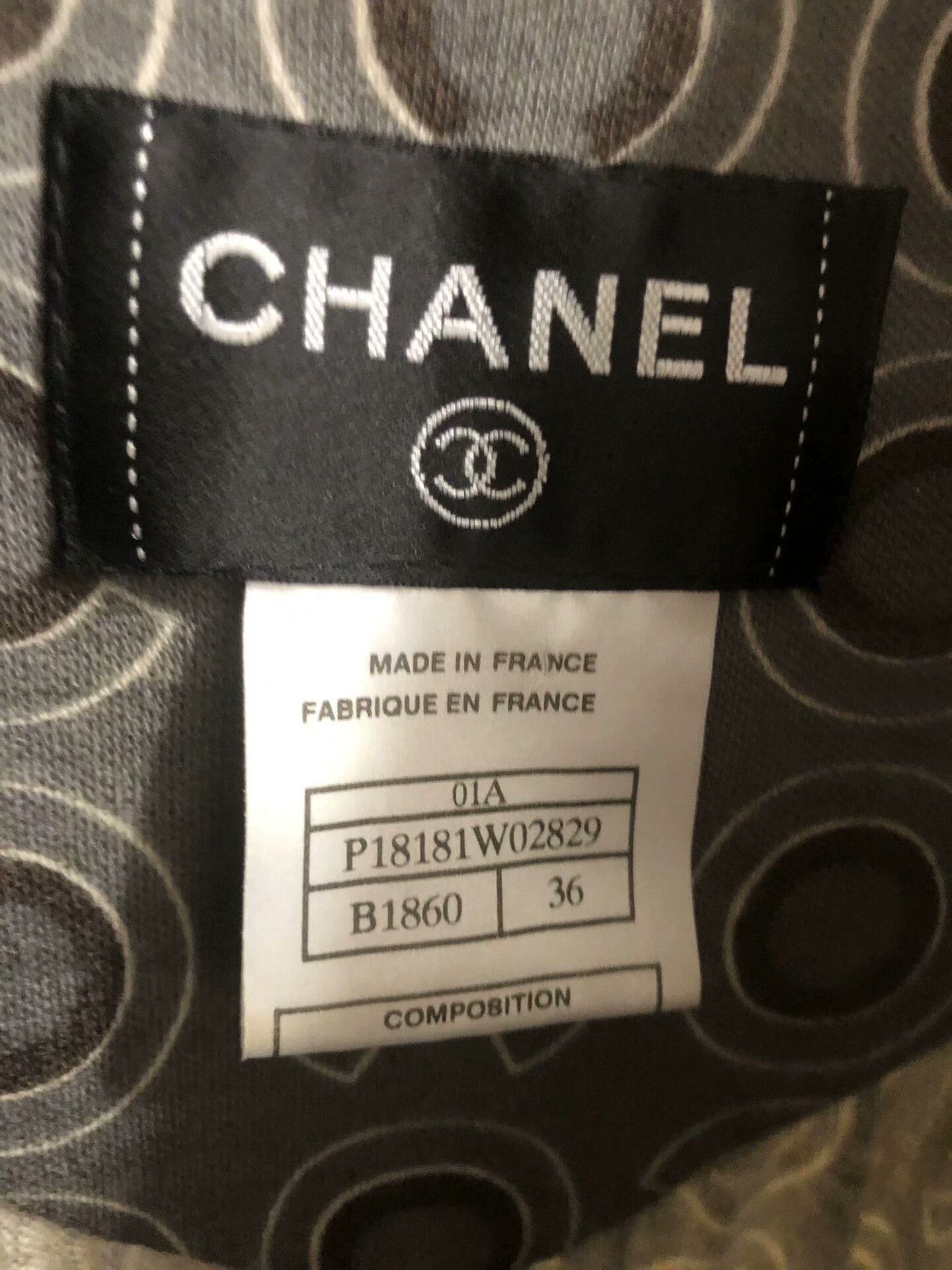 Chanel Chanel Coco Letter Dress for Women Size M / US 6-8 / IT 42-44 - 5 Thumbnail
