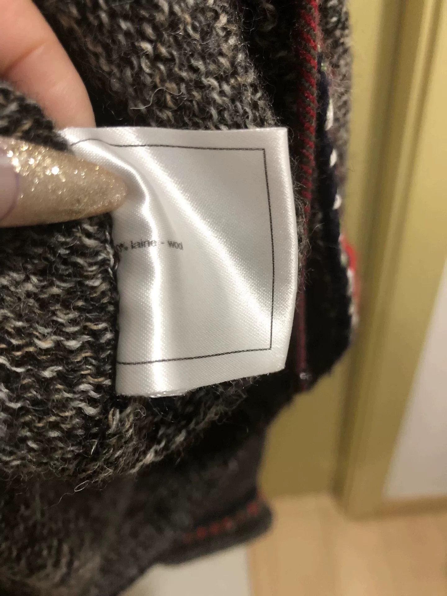 Chanel Chanel Gray Wool Turtleneck Sweater Size S / US 4 / IT 40 - 4 Thumbnail