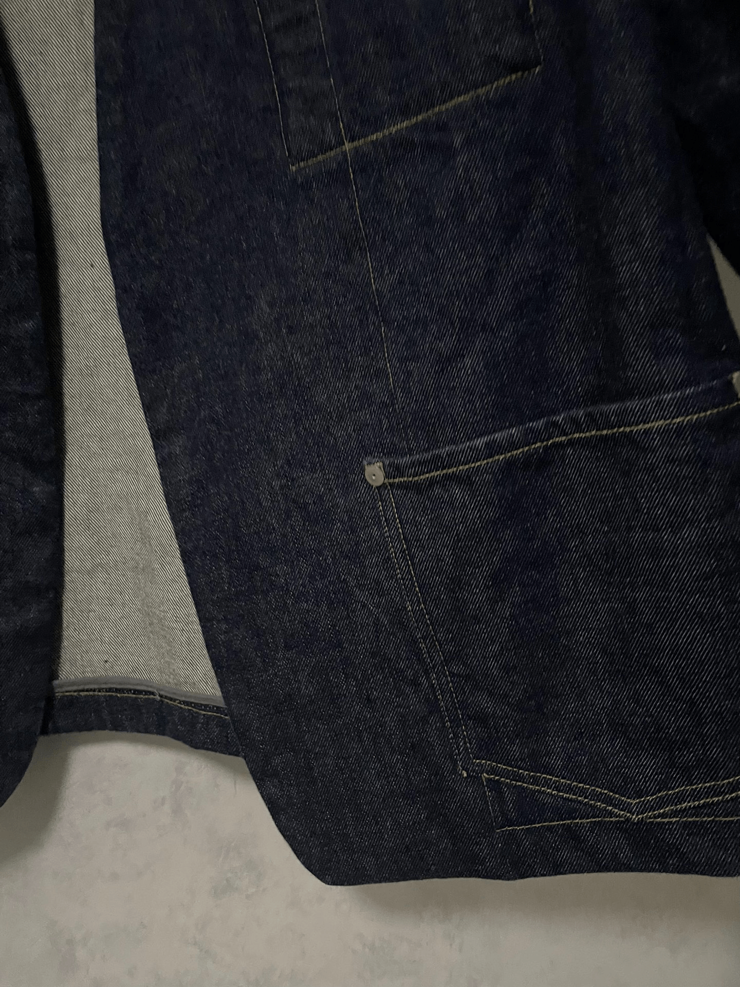 Maison Margiela Maison Margiela Unstructured Denim Jacket Size 48 Size US M / EU 48-50 / 2 - 6 Thumbnail